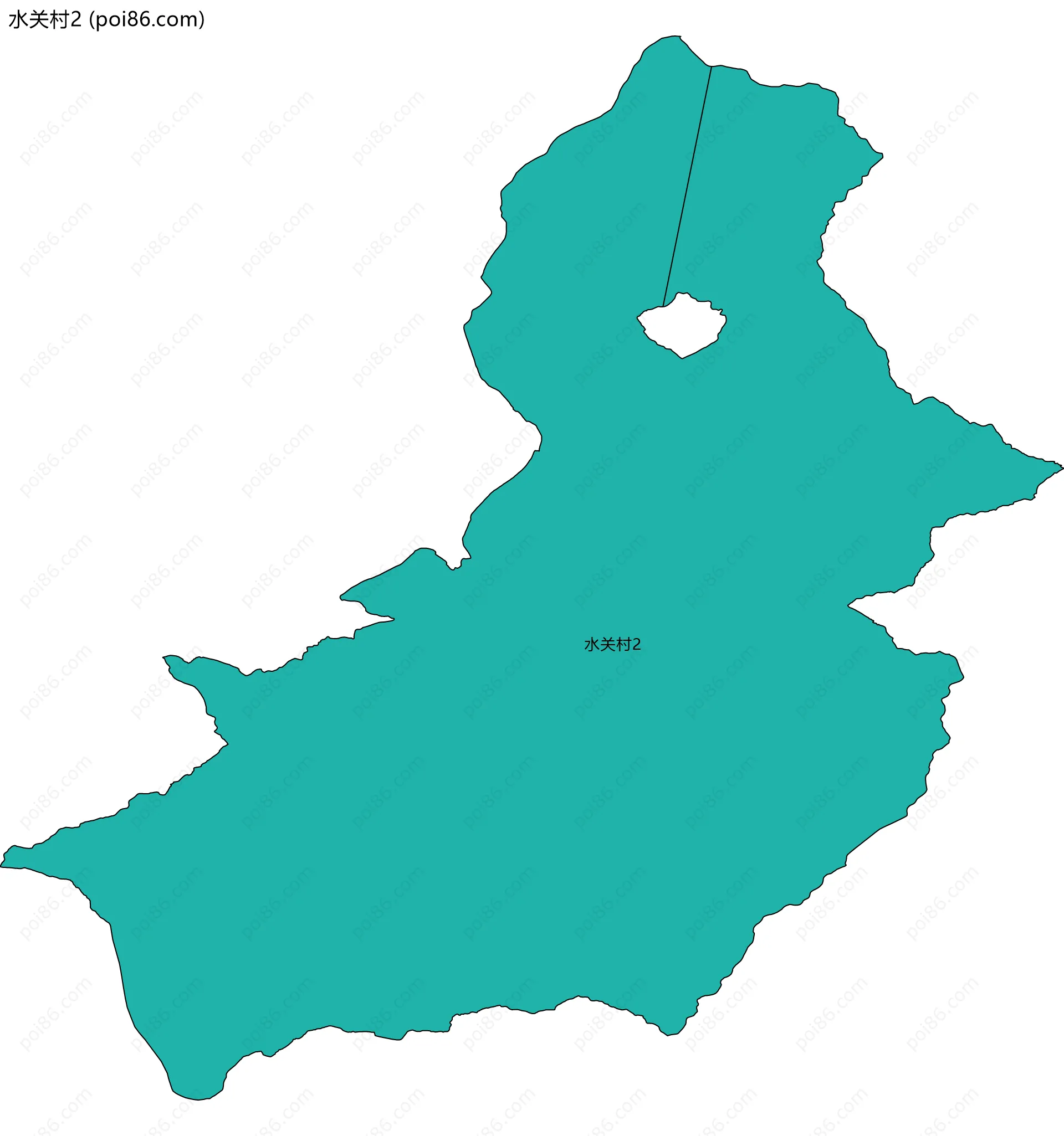 水关村2边界地图