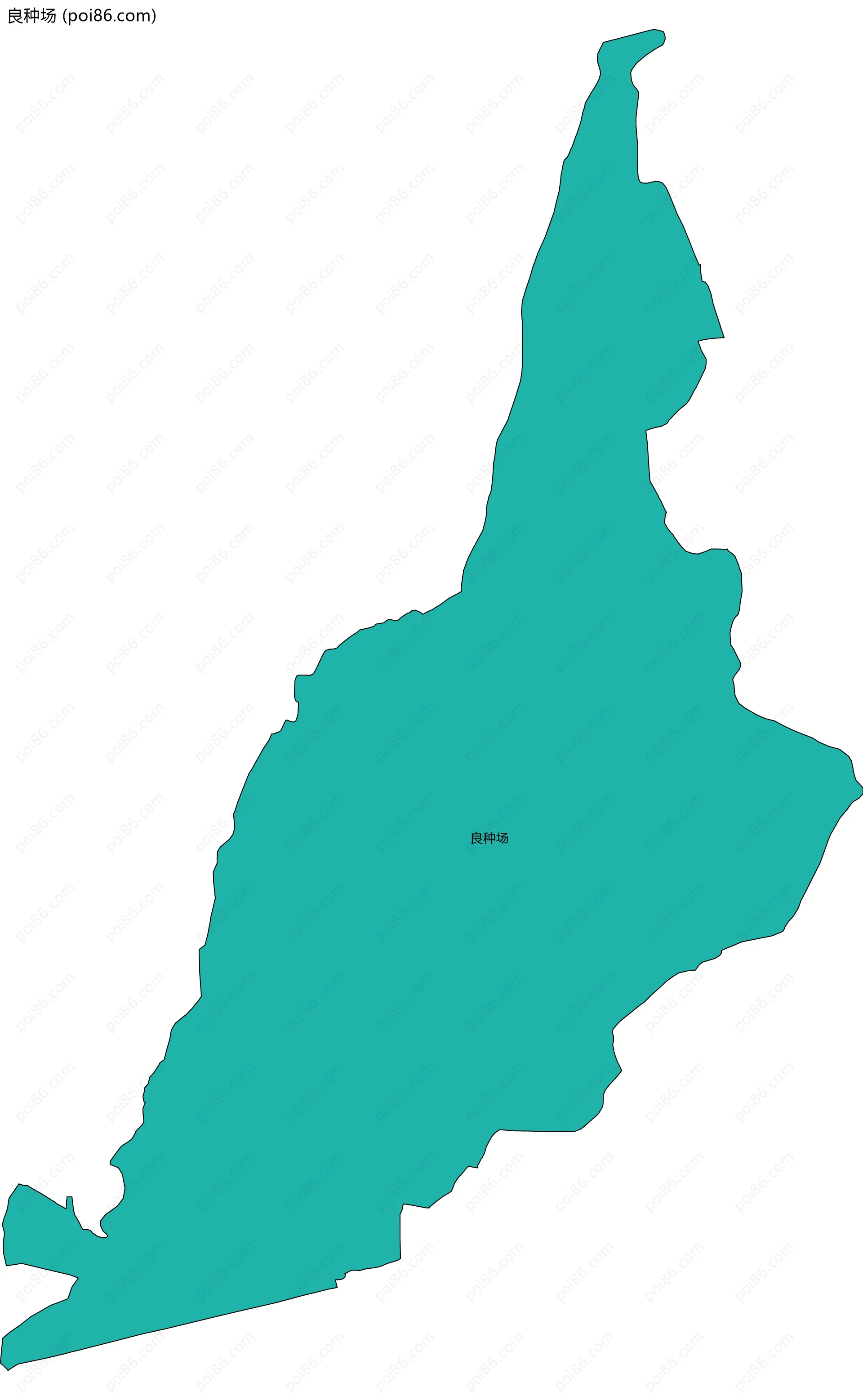 良种场边界地图