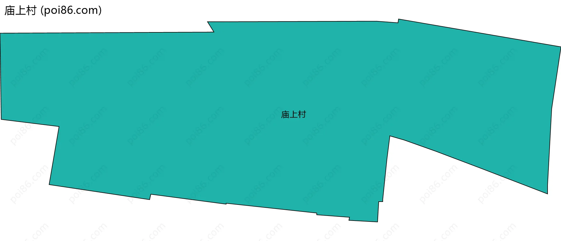 庙上村边界地图