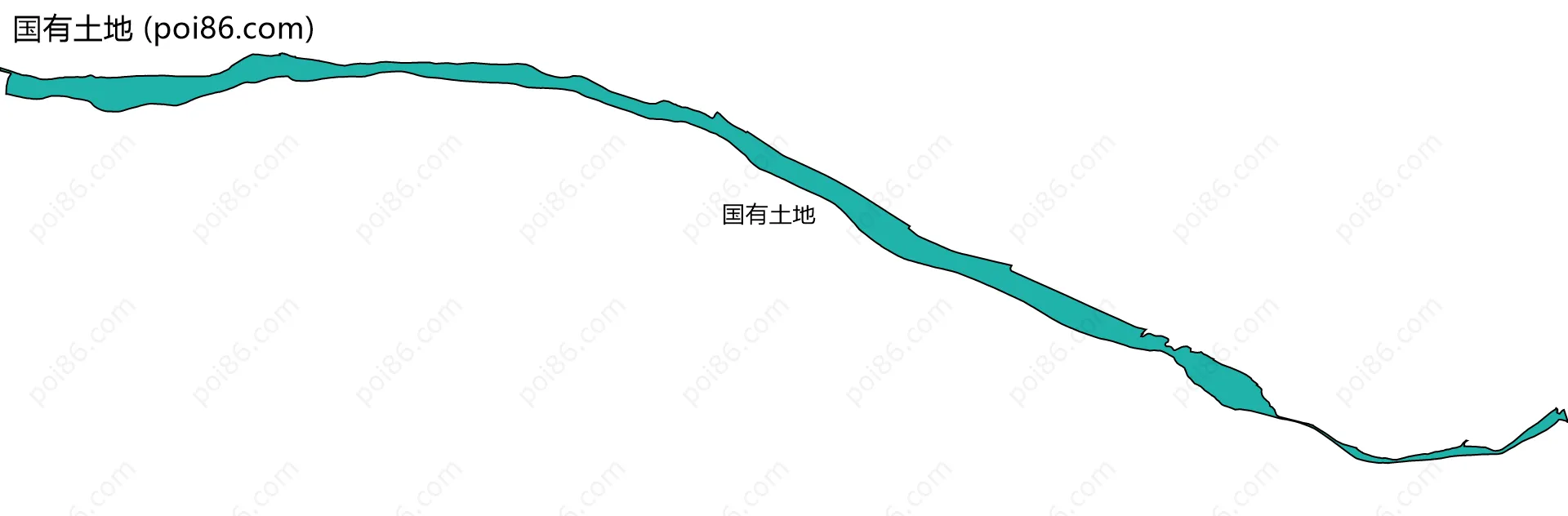 国有土地边界地图