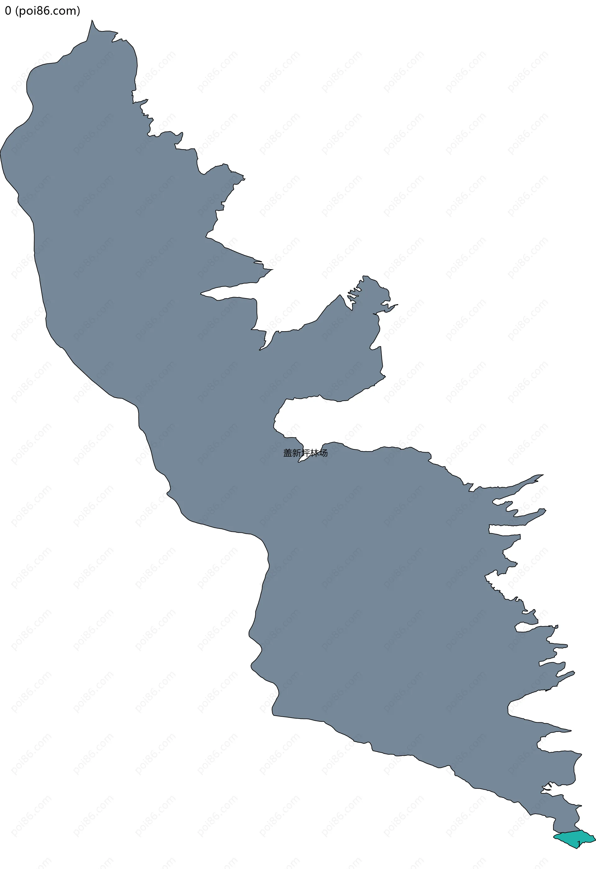 0边界地图(五级行政区划)