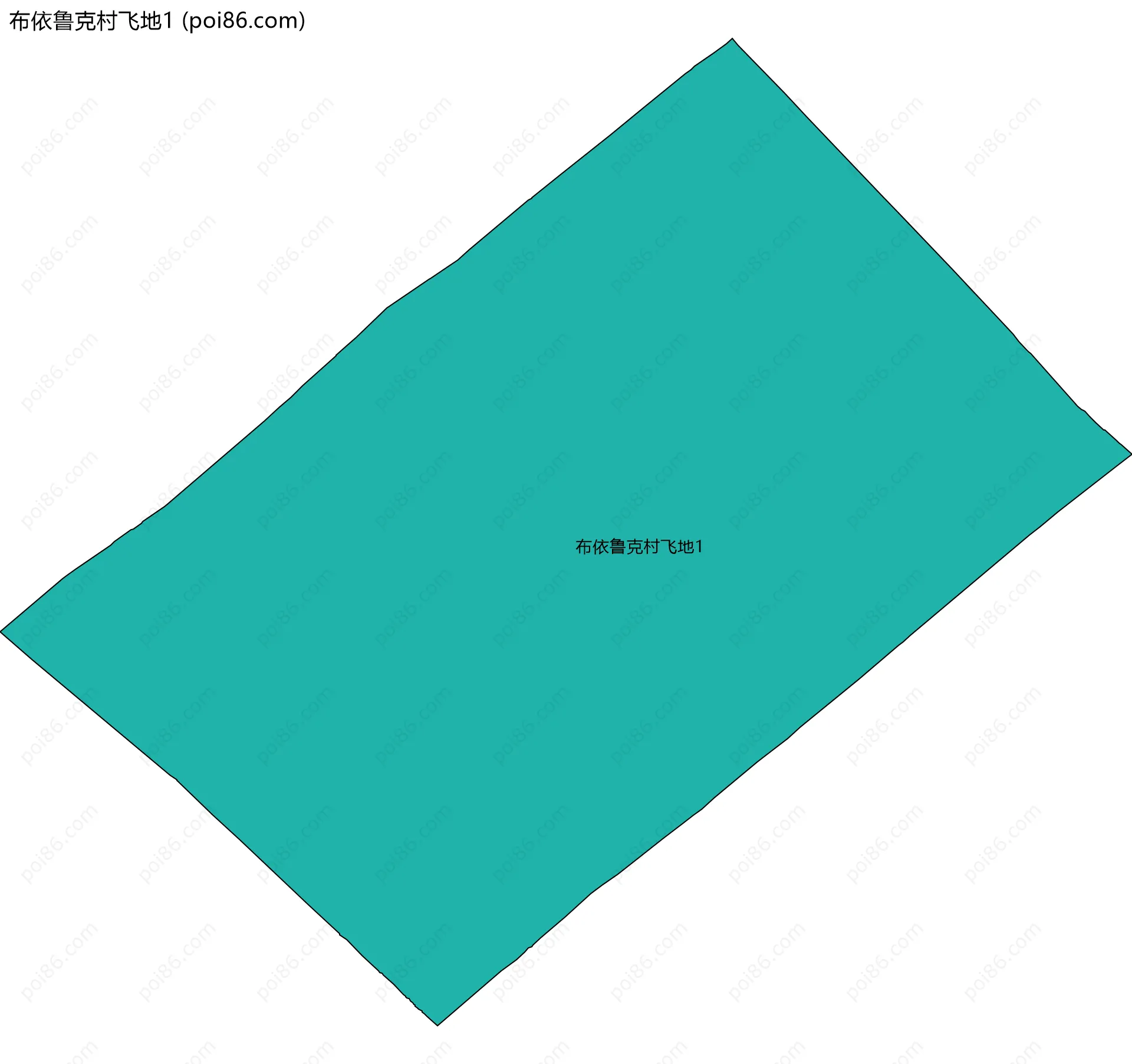 布依鲁克村飞地1边界地图
