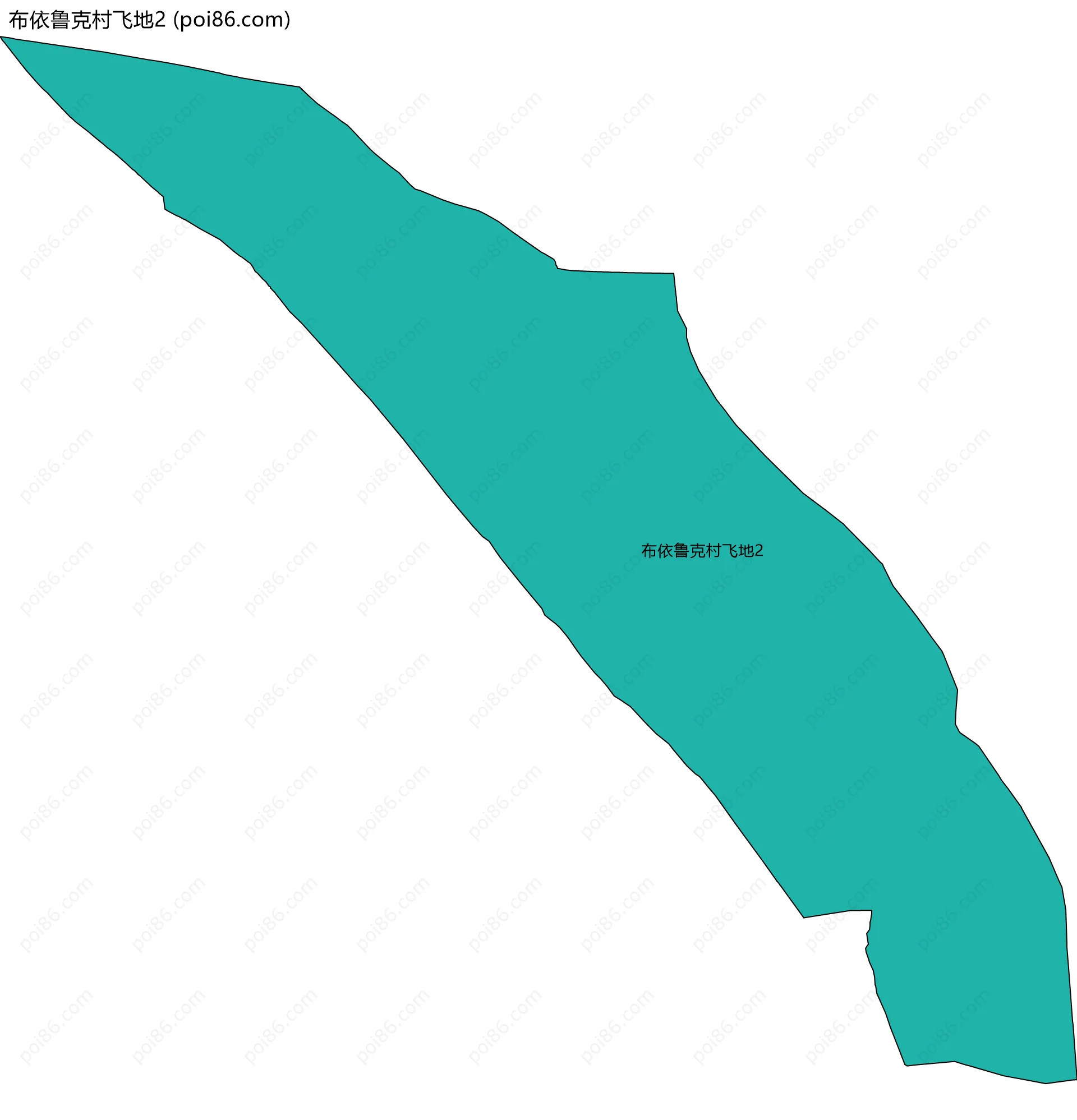 布依鲁克村飞地2边界地图