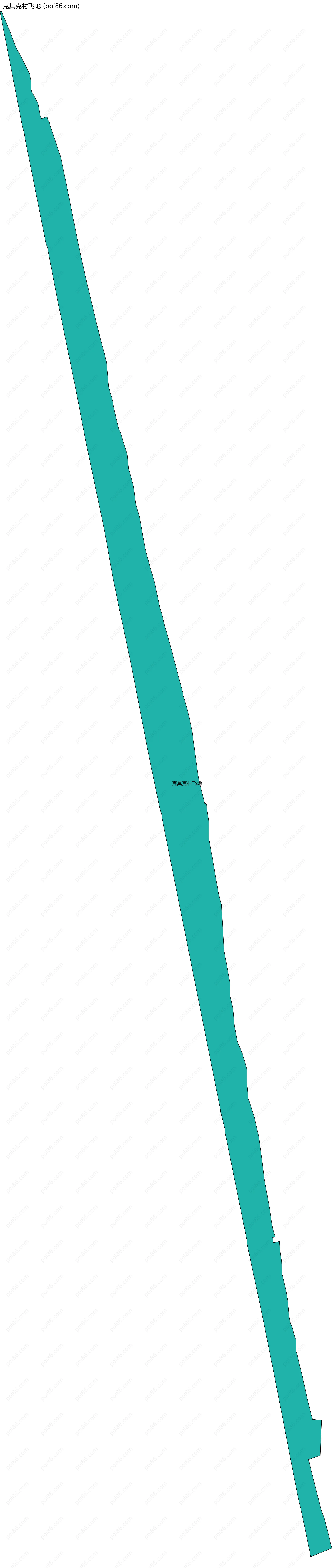 克其克村飞地边界地图