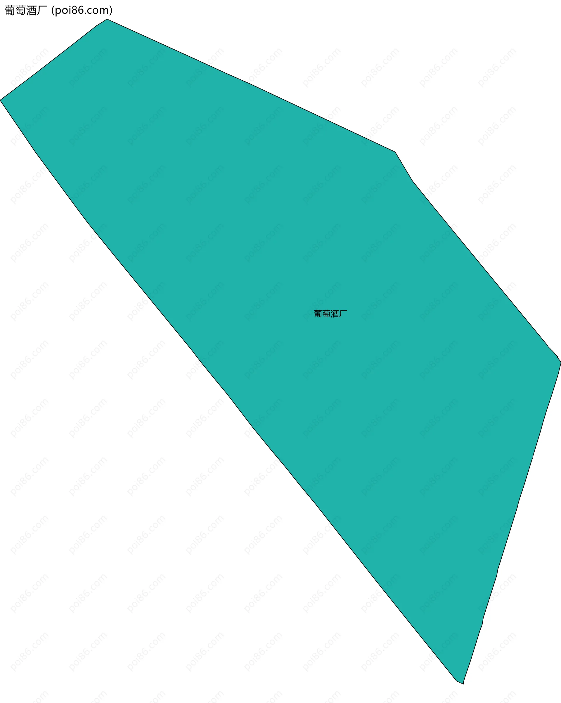 葡萄酒厂边界地图