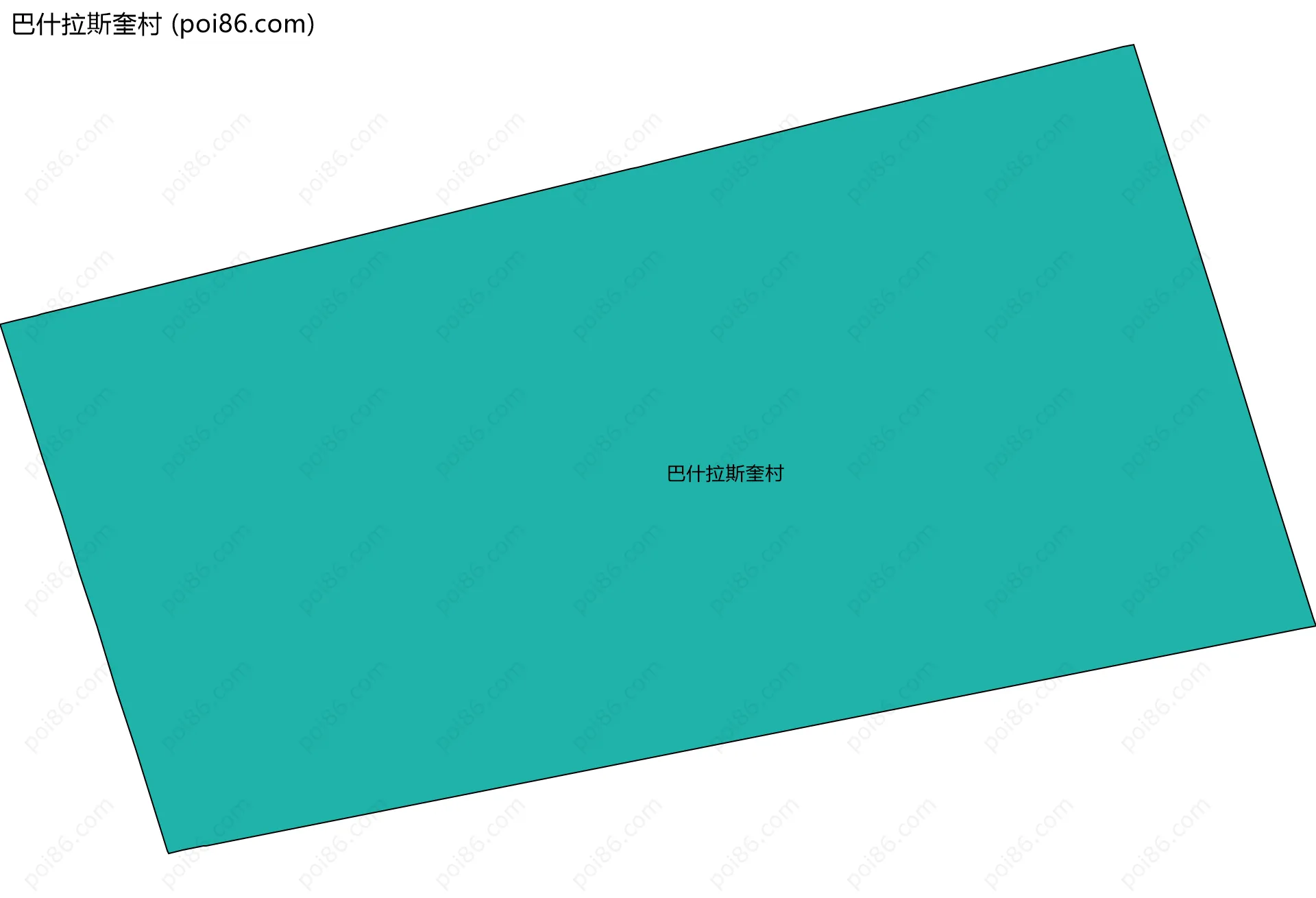 巴什拉斯奎村边界地图