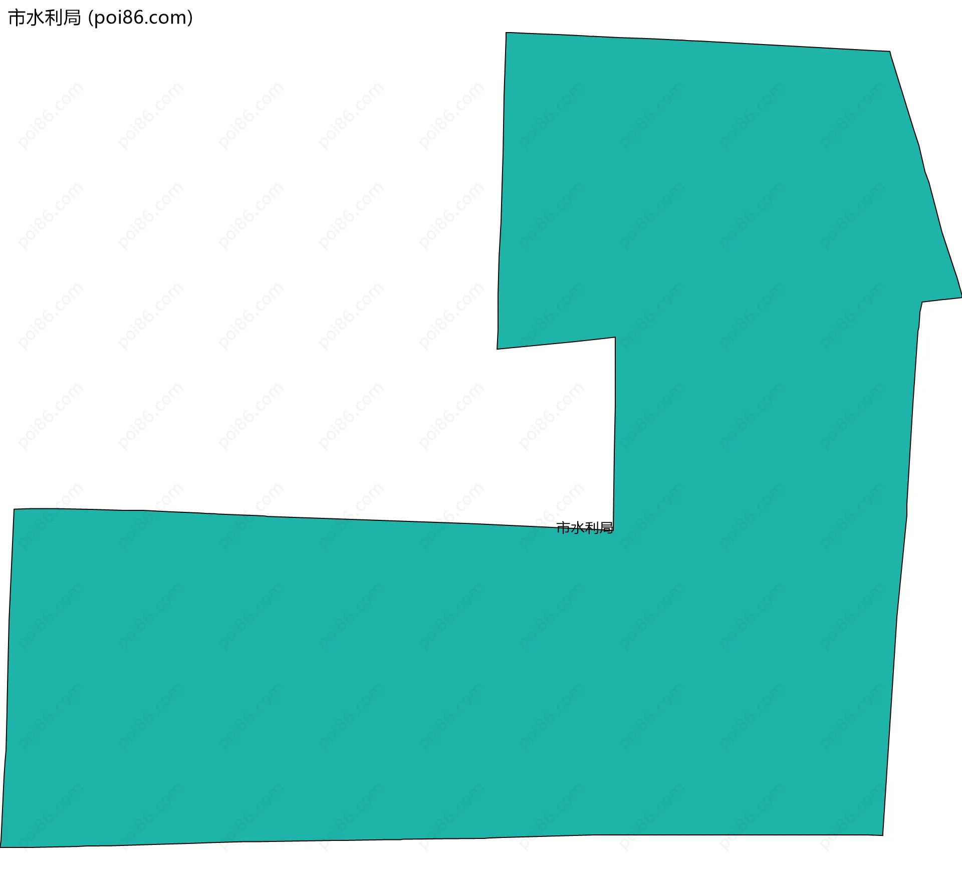 市水利局边界地图