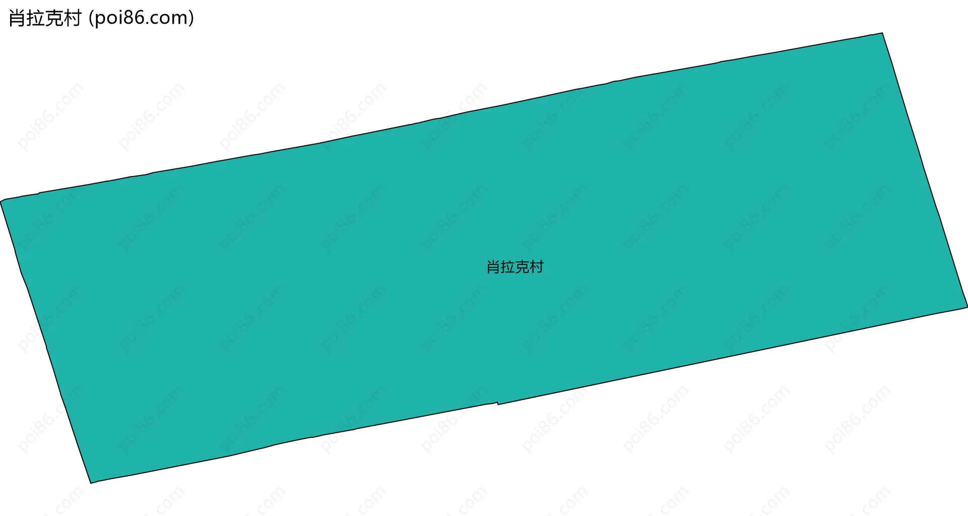 肖拉克村边界地图