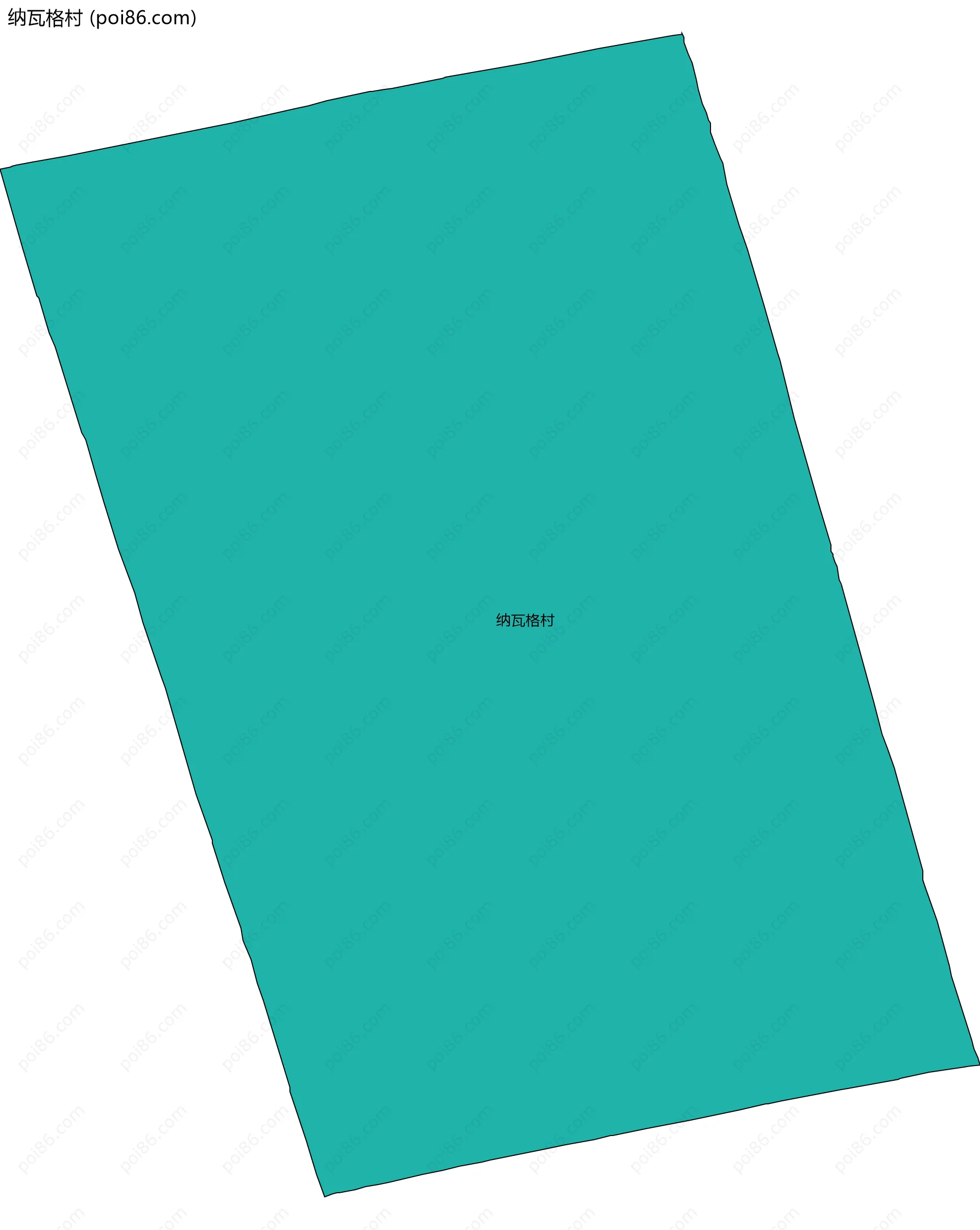 纳瓦格村边界地图