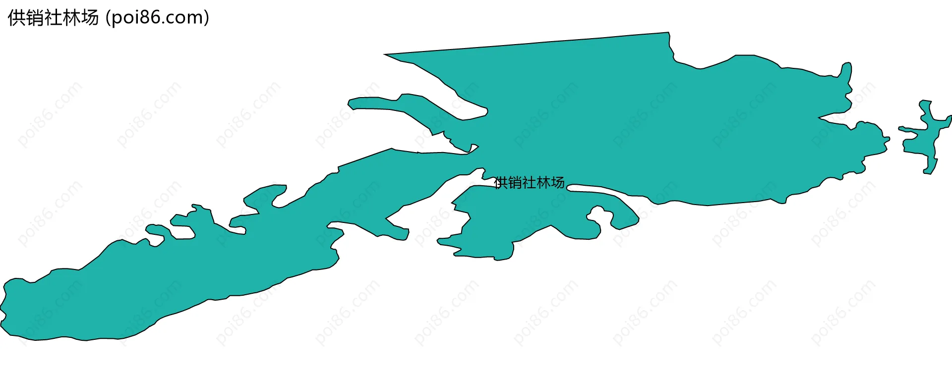 供销社林场边界地图