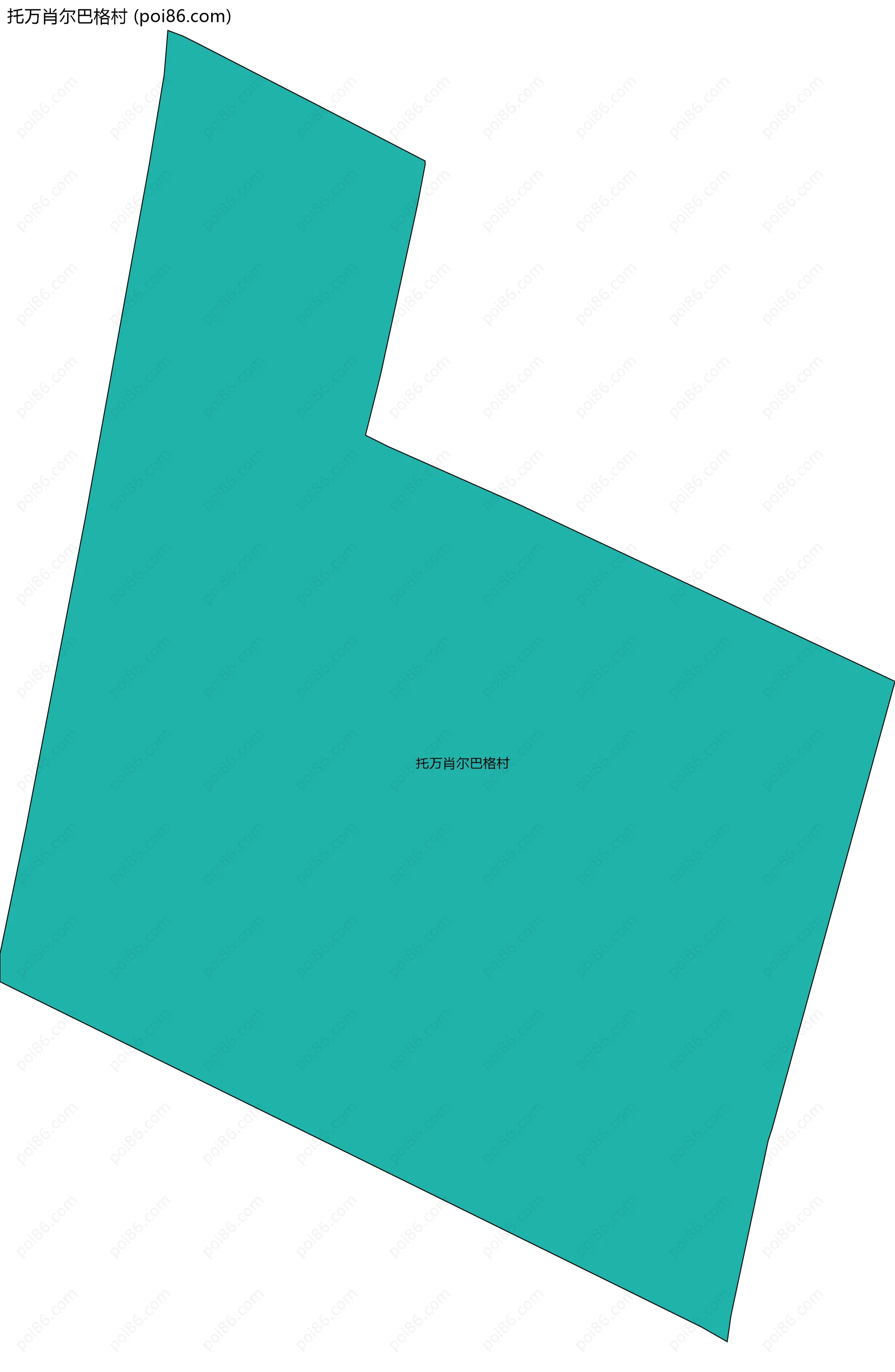 托万肖尔巴格村边界地图