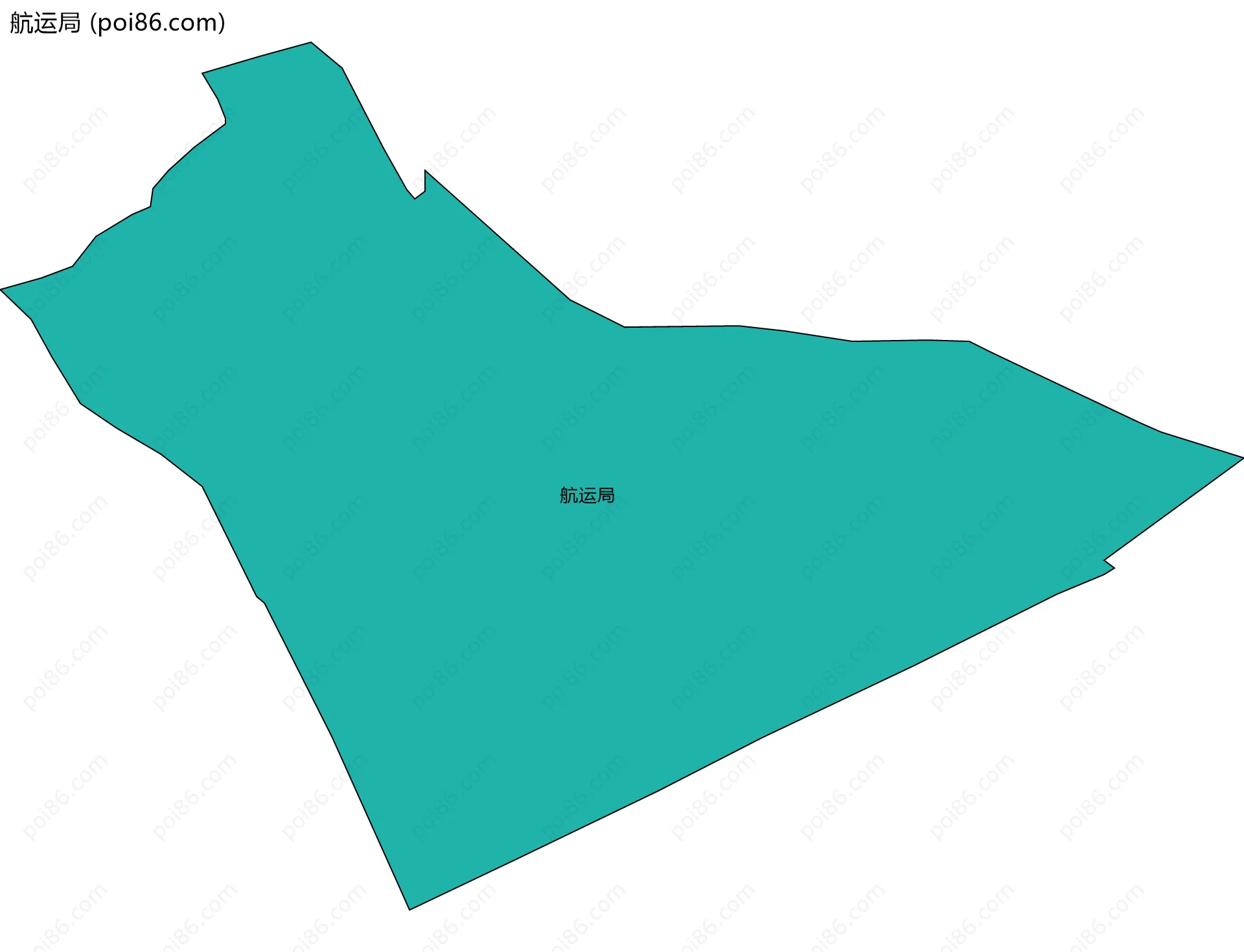 航运局边界地图