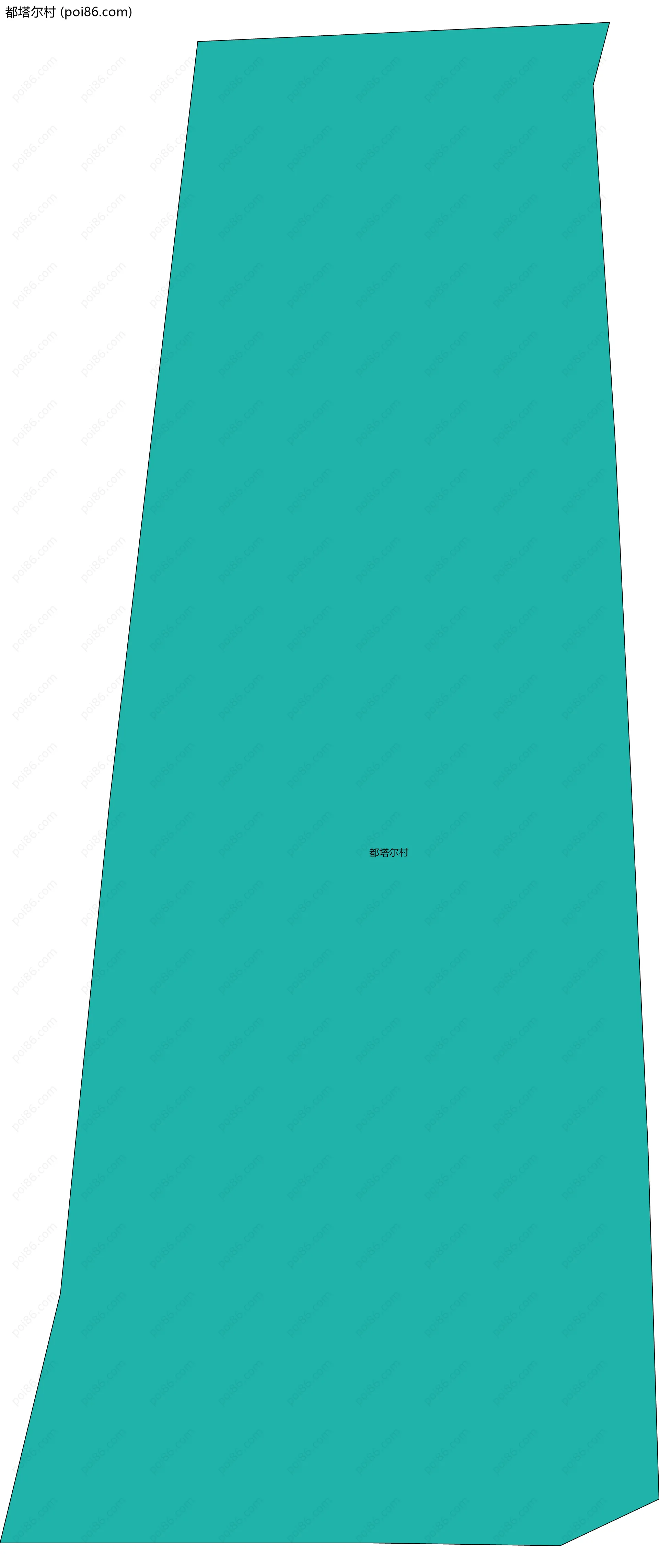 都塔尔村边界地图