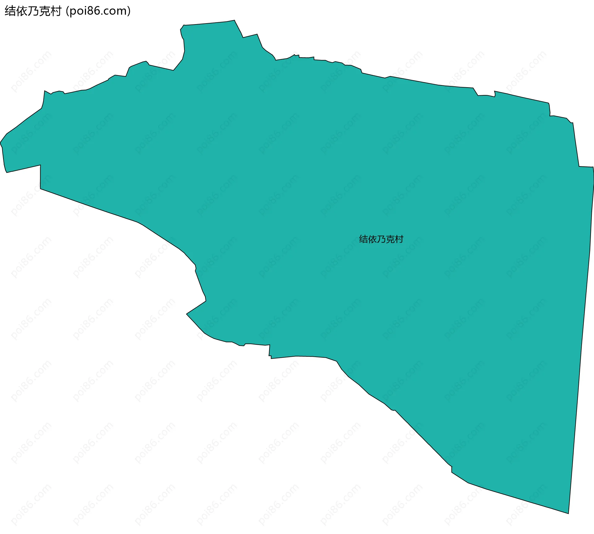 结依乃克村边界地图