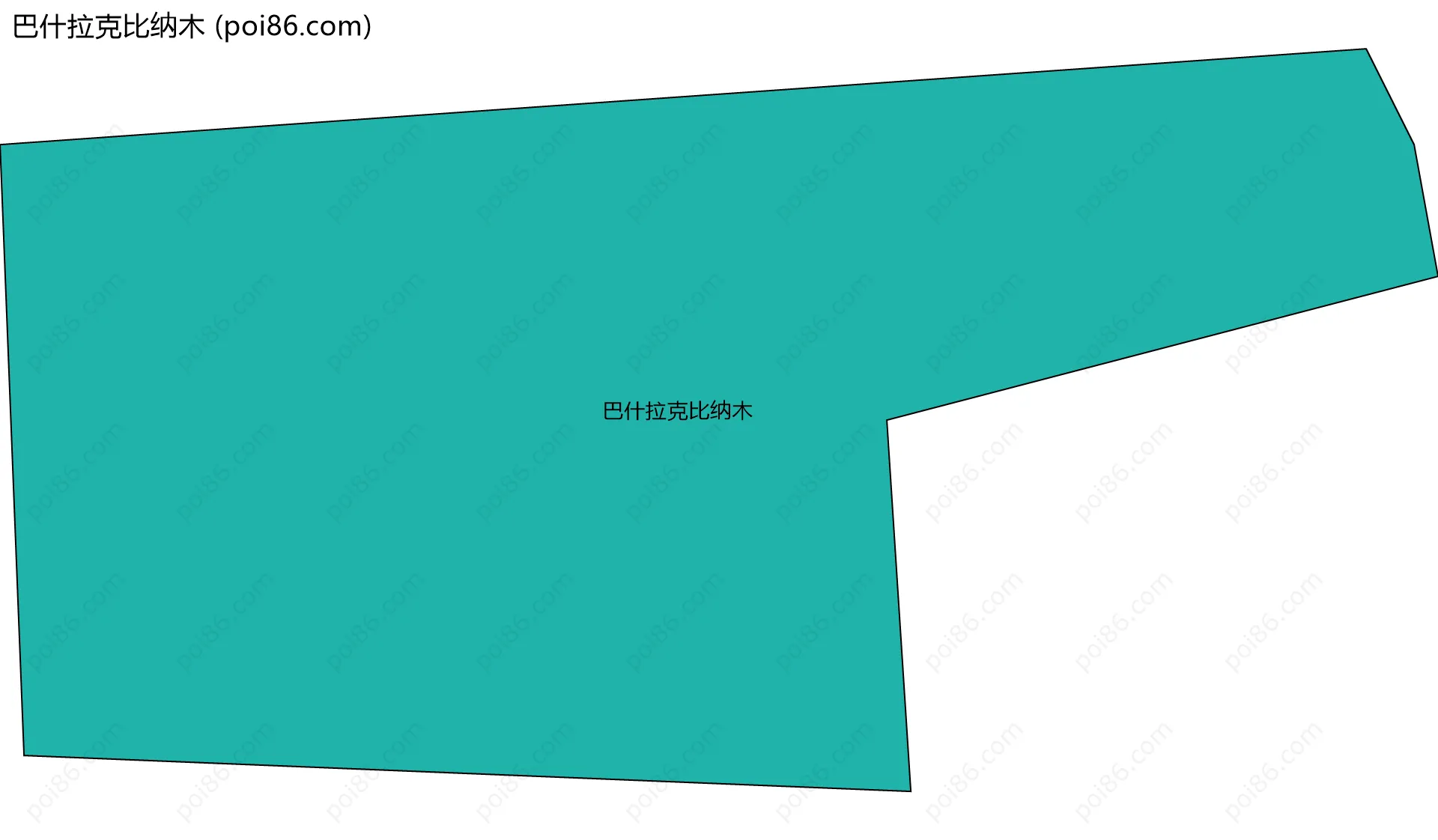 巴什拉克比纳木边界地图