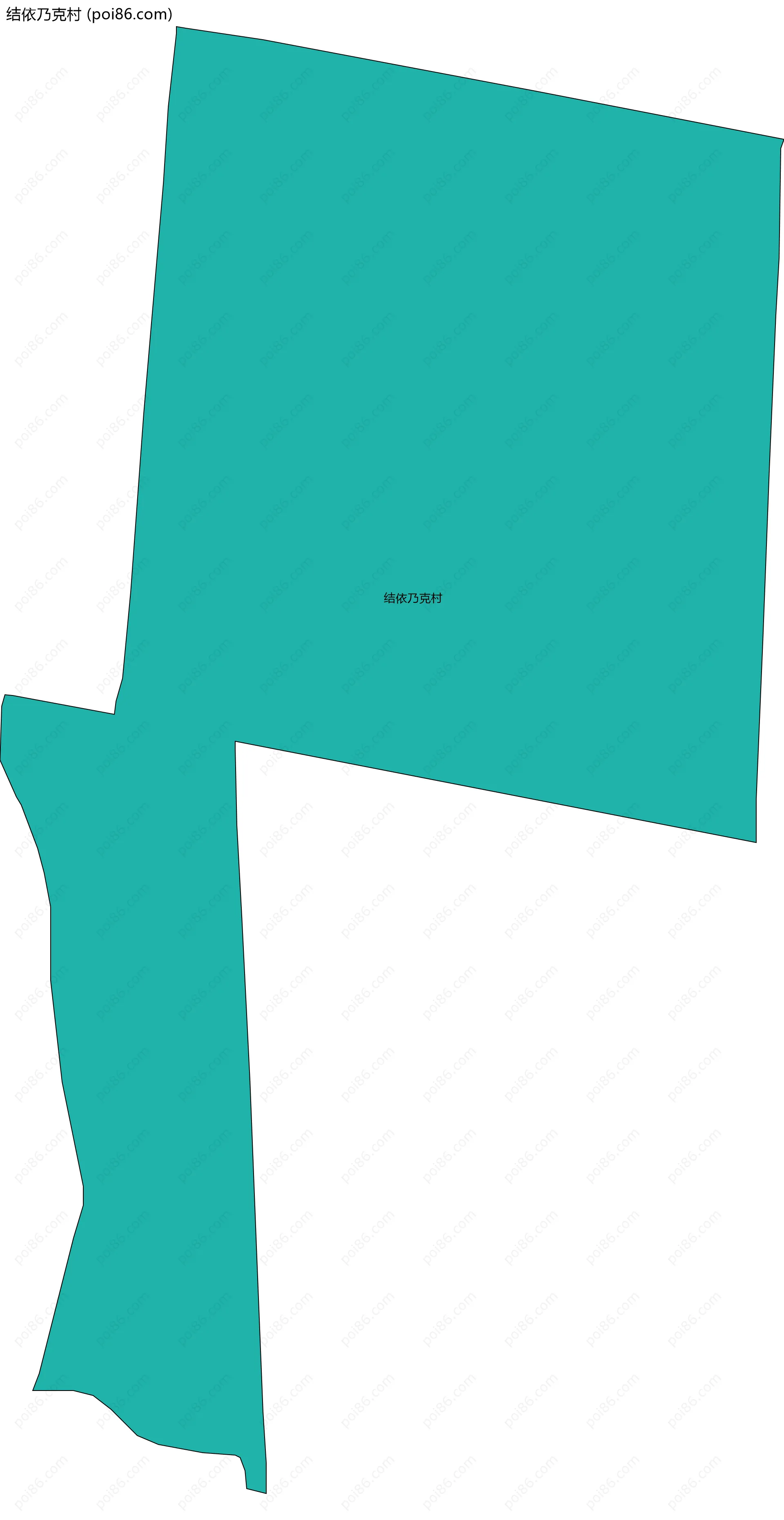 结依乃克村边界地图