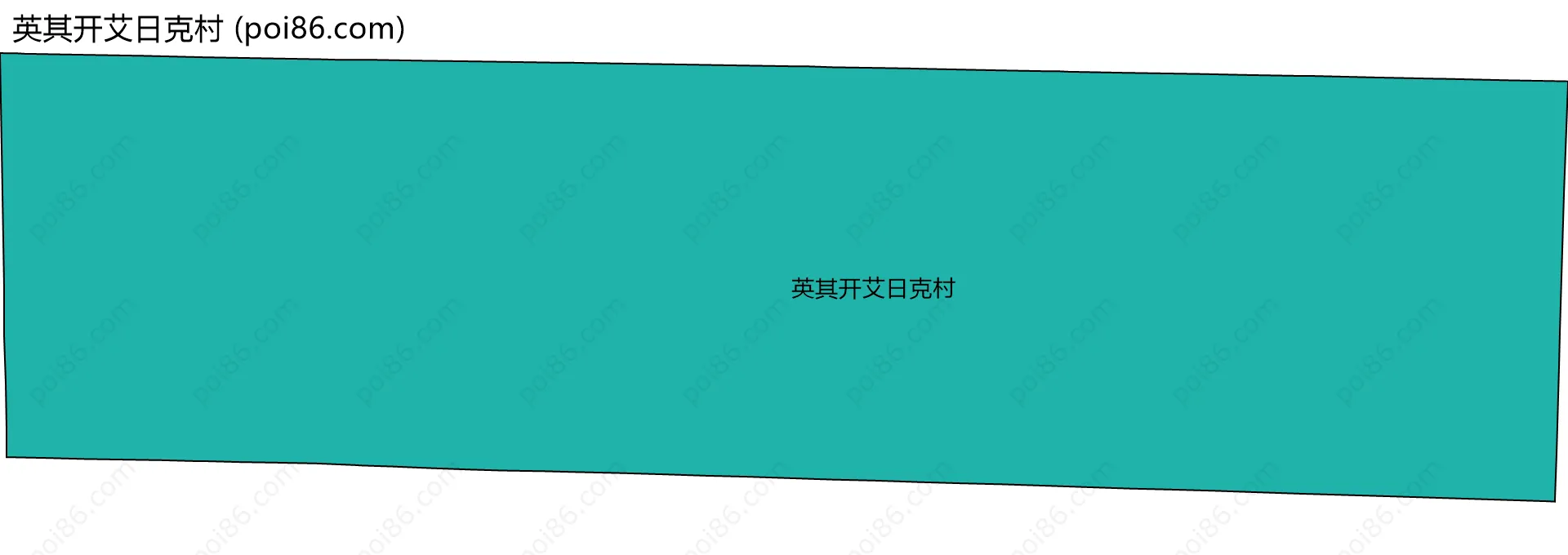 英其开艾日克村边界地图