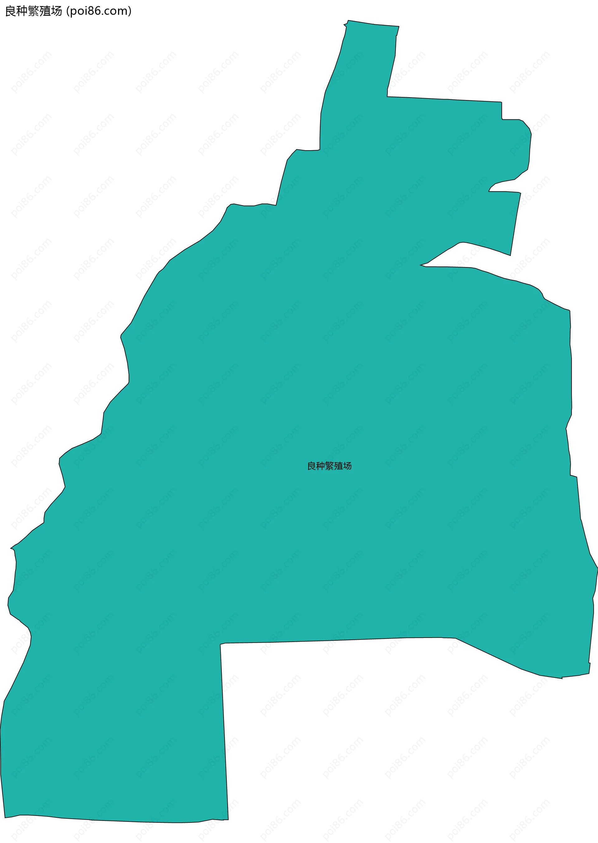 良种繁殖场边界地图