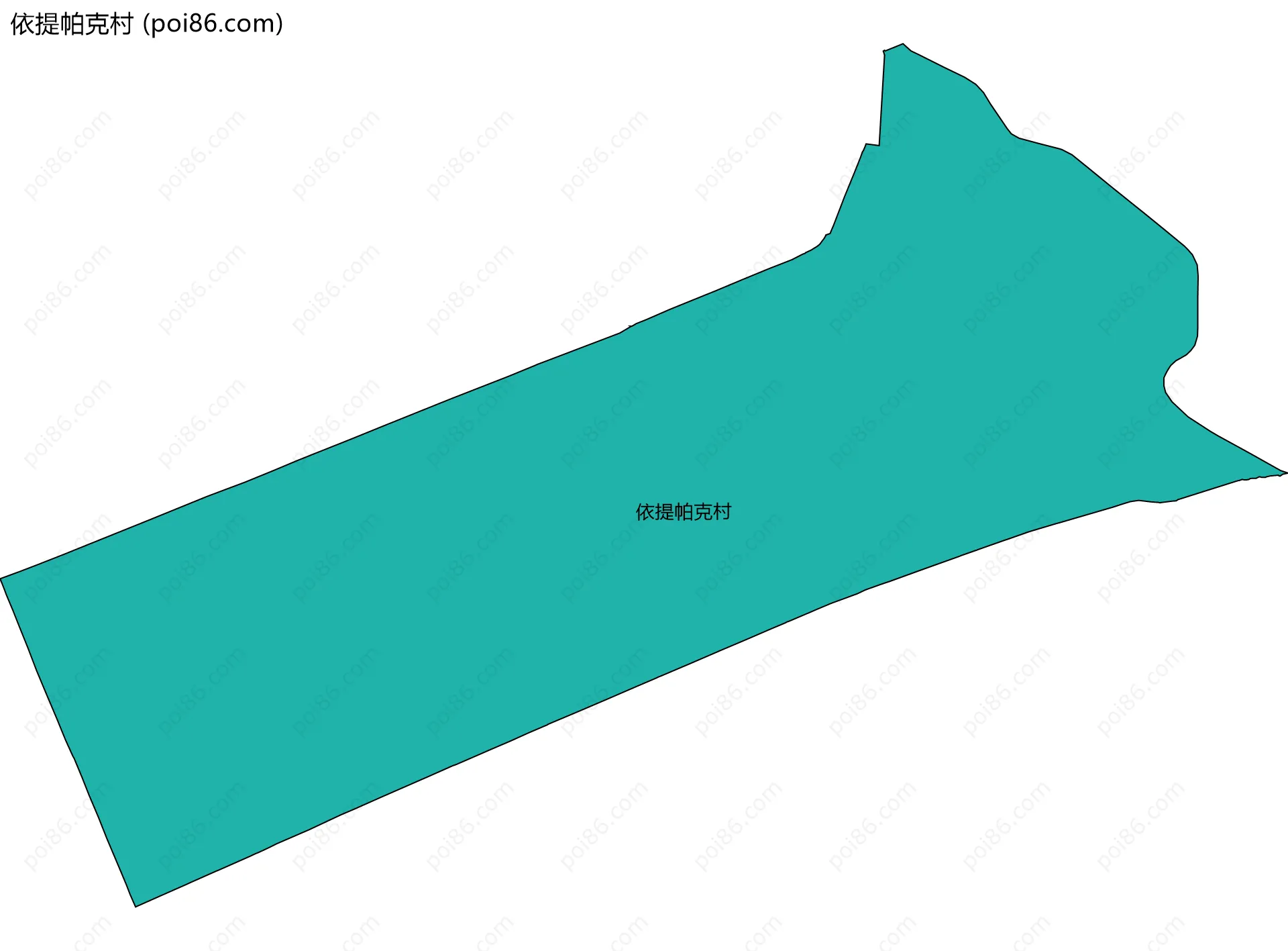 依提帕克村边界地图