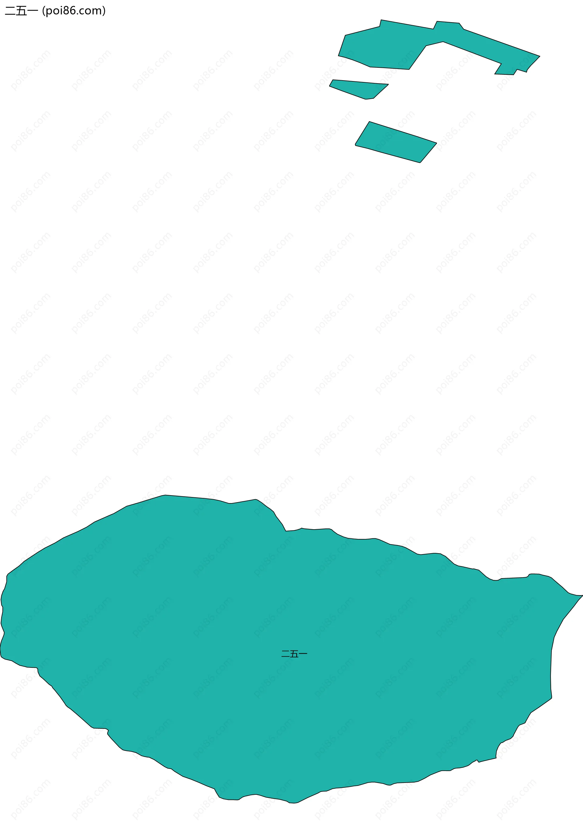 二五一边界地图