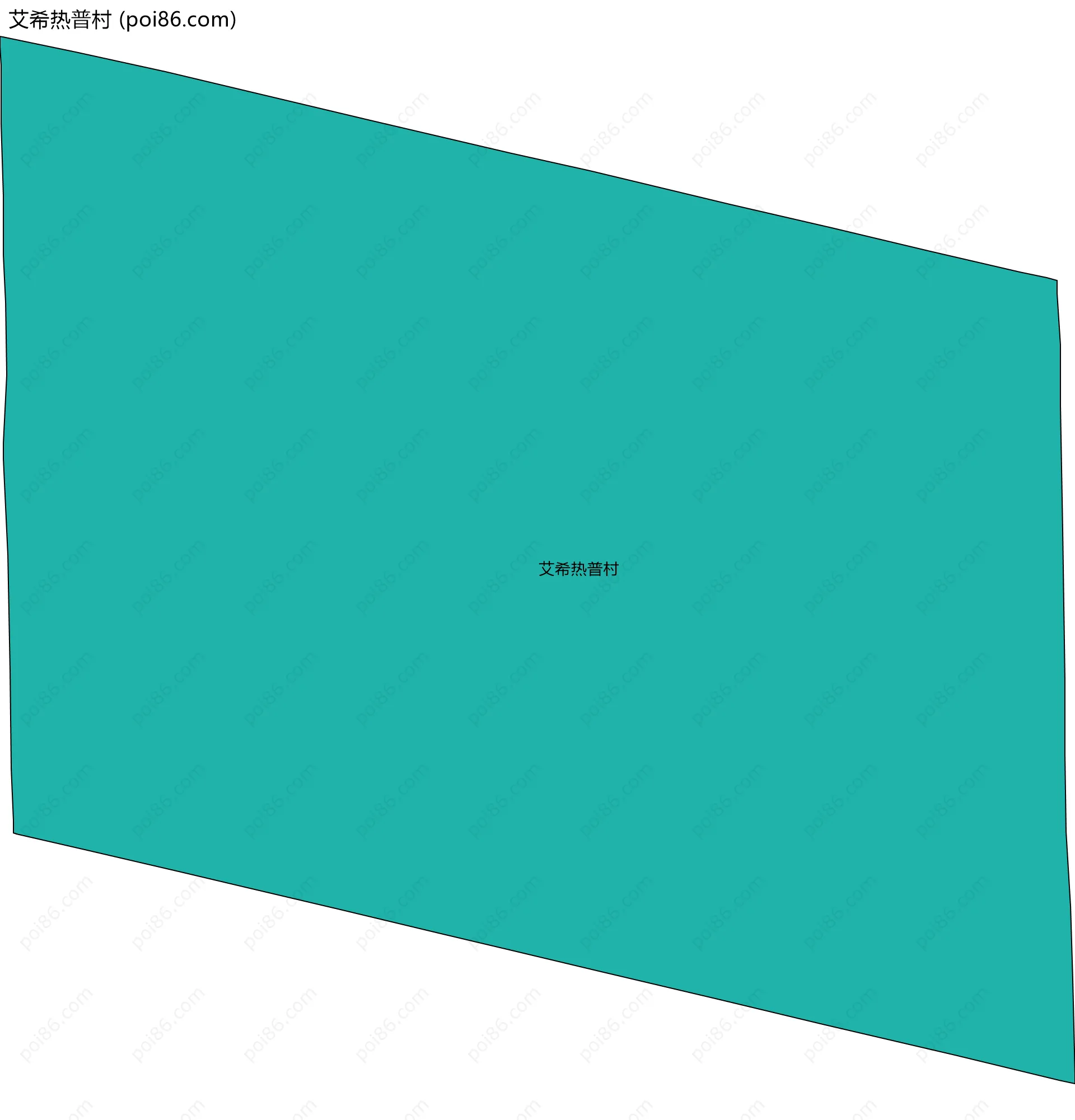 艾希热普村边界地图