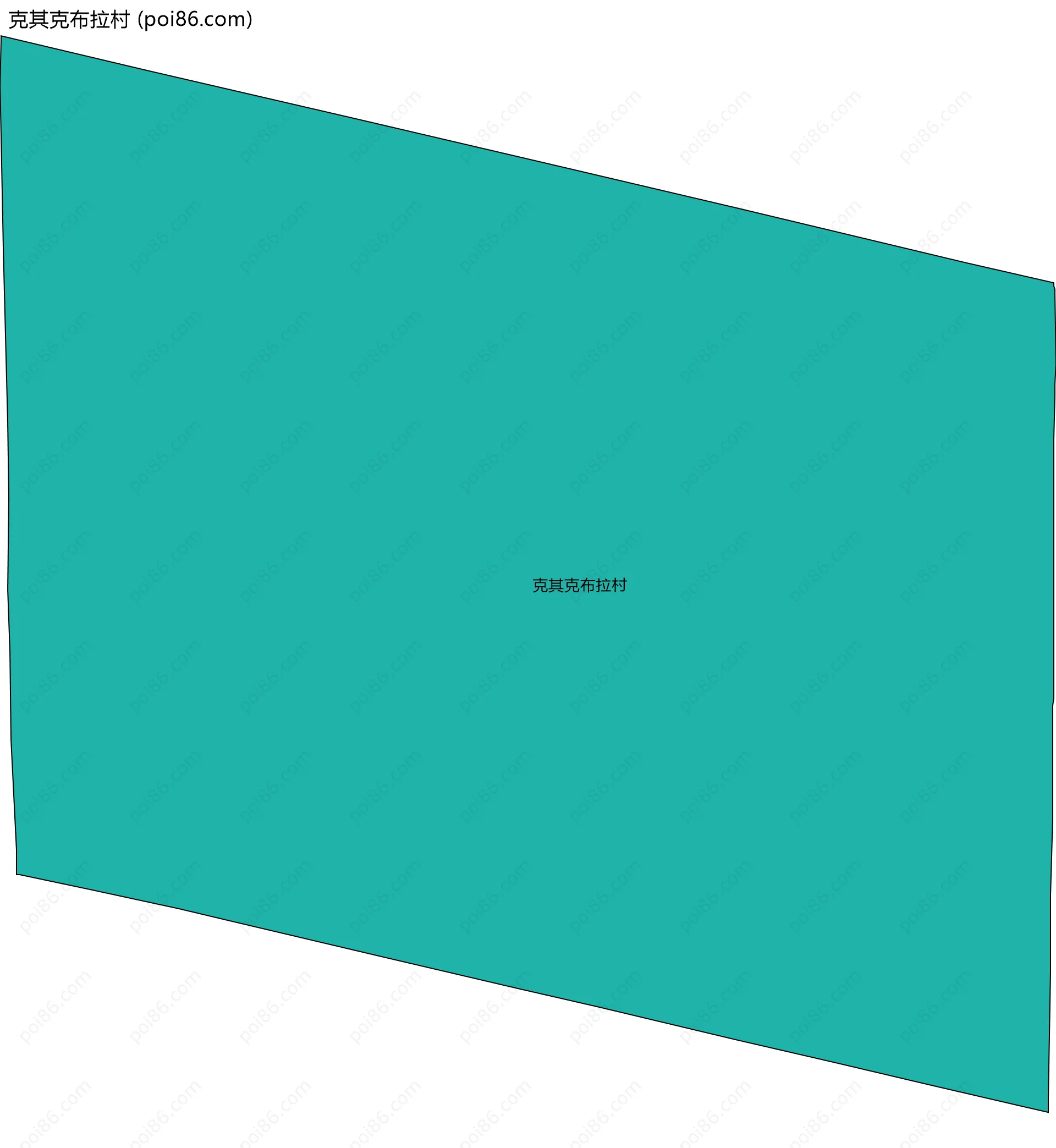 克其克布拉村边界地图