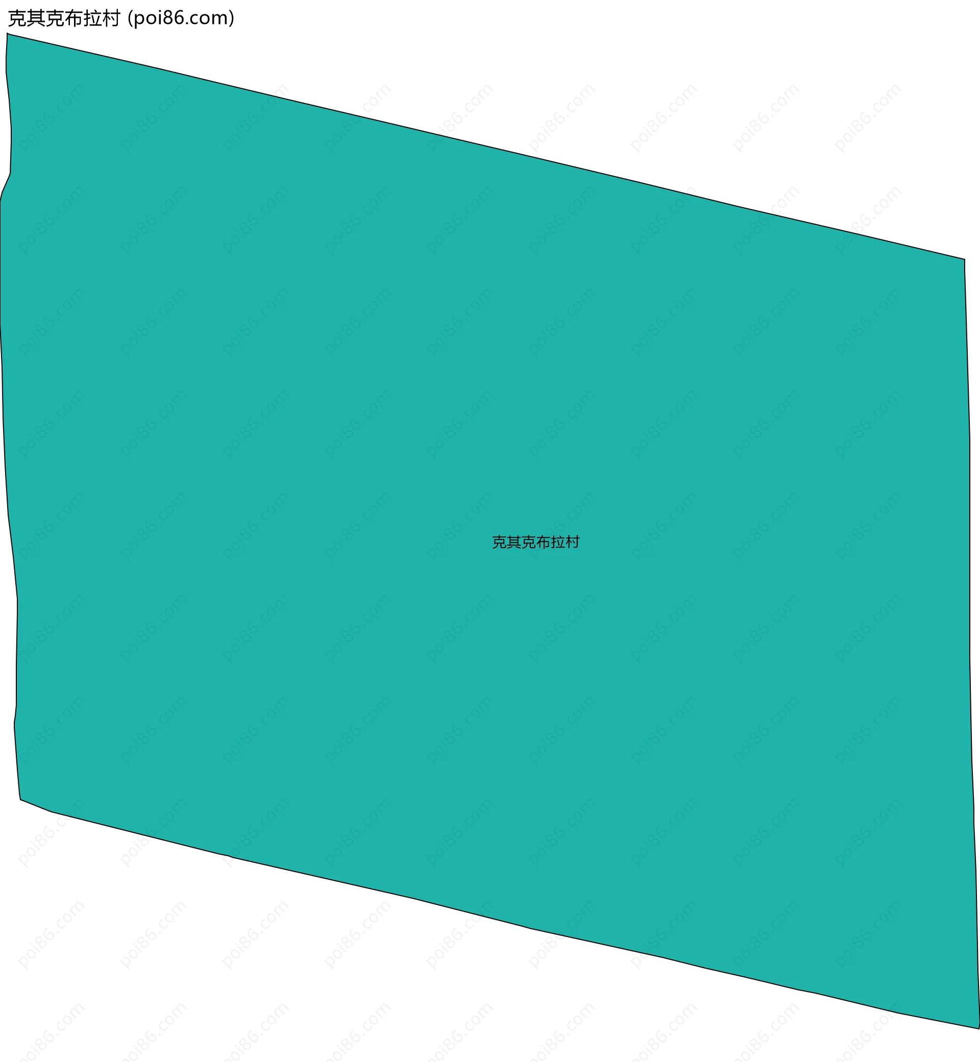 克其克布拉村边界地图