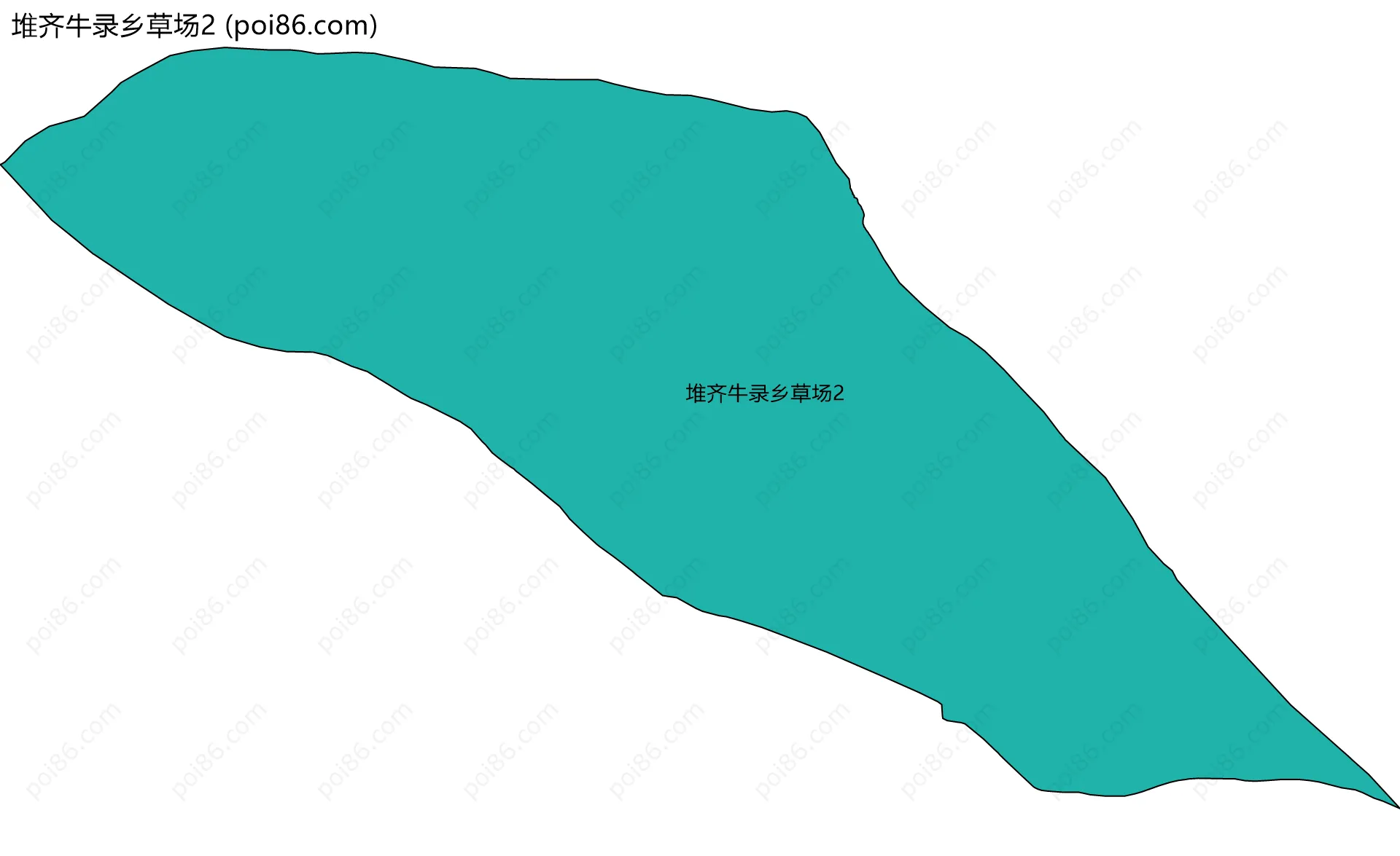 堆齐牛录乡草场2边界地图