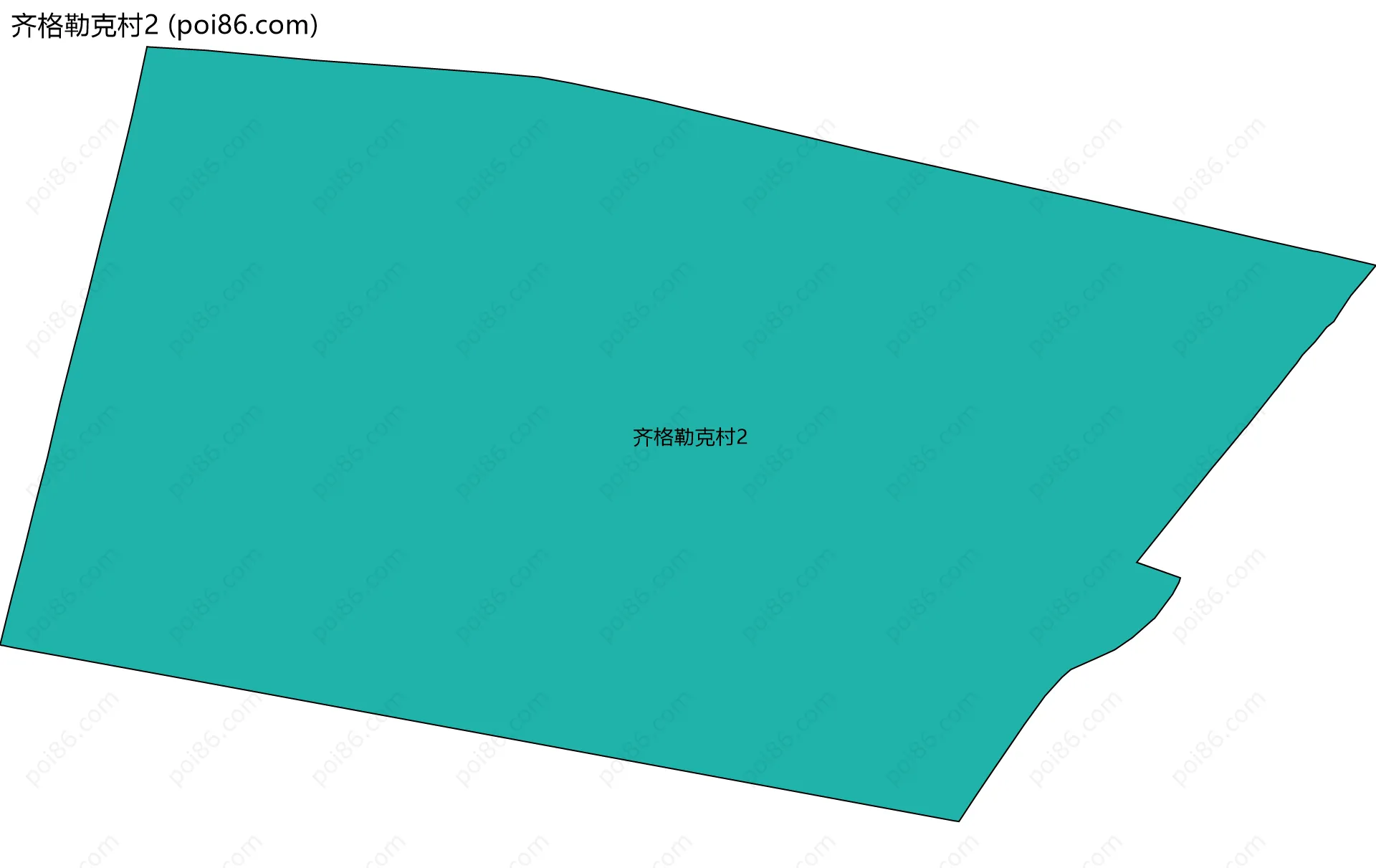 齐格勒克村2边界地图