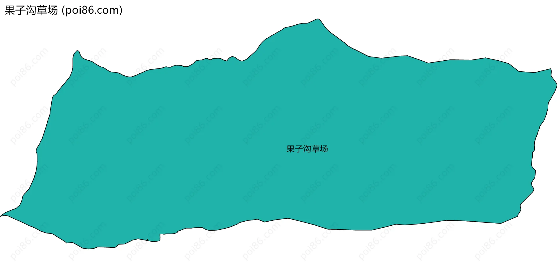 果子沟草场边界地图