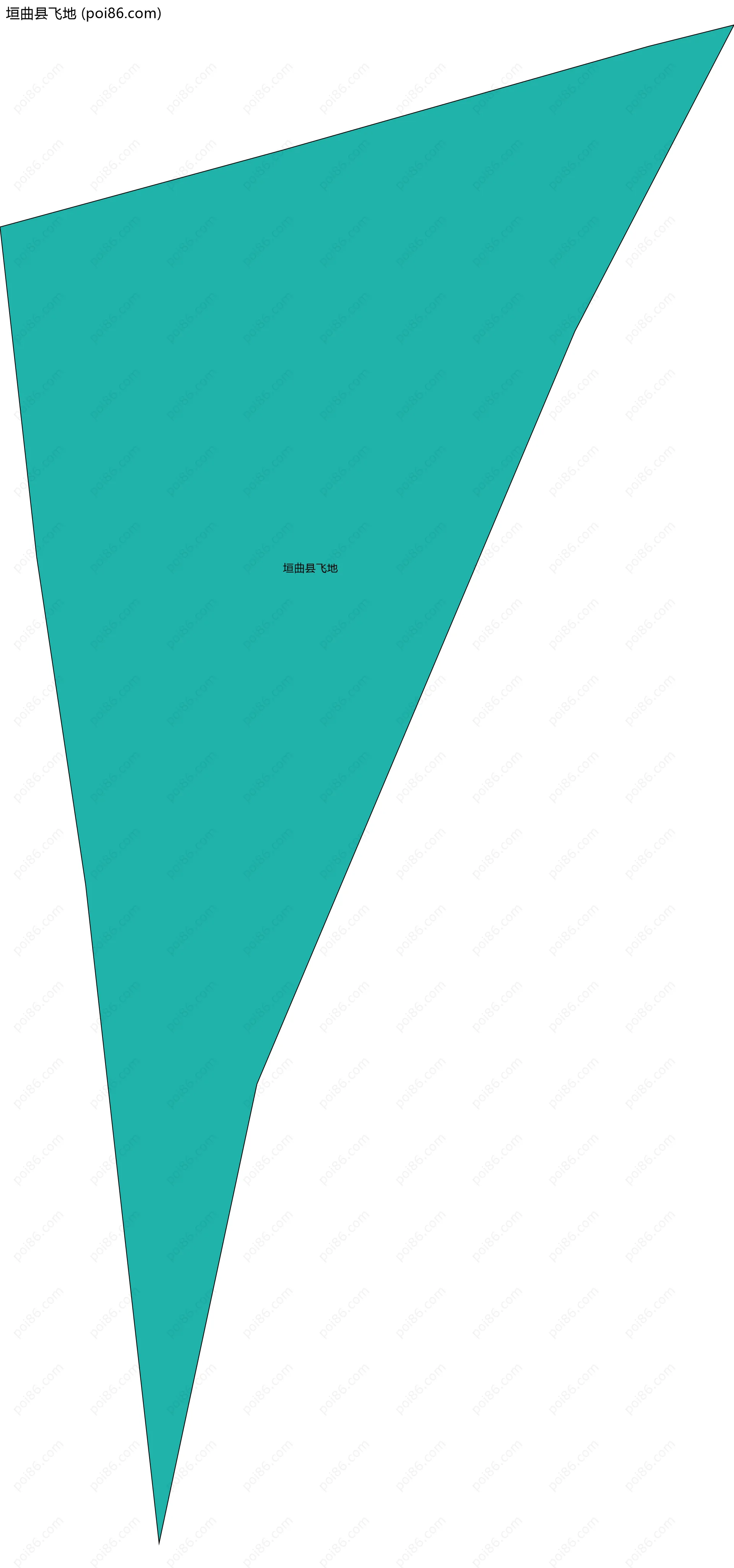 垣曲县飞地边界地图