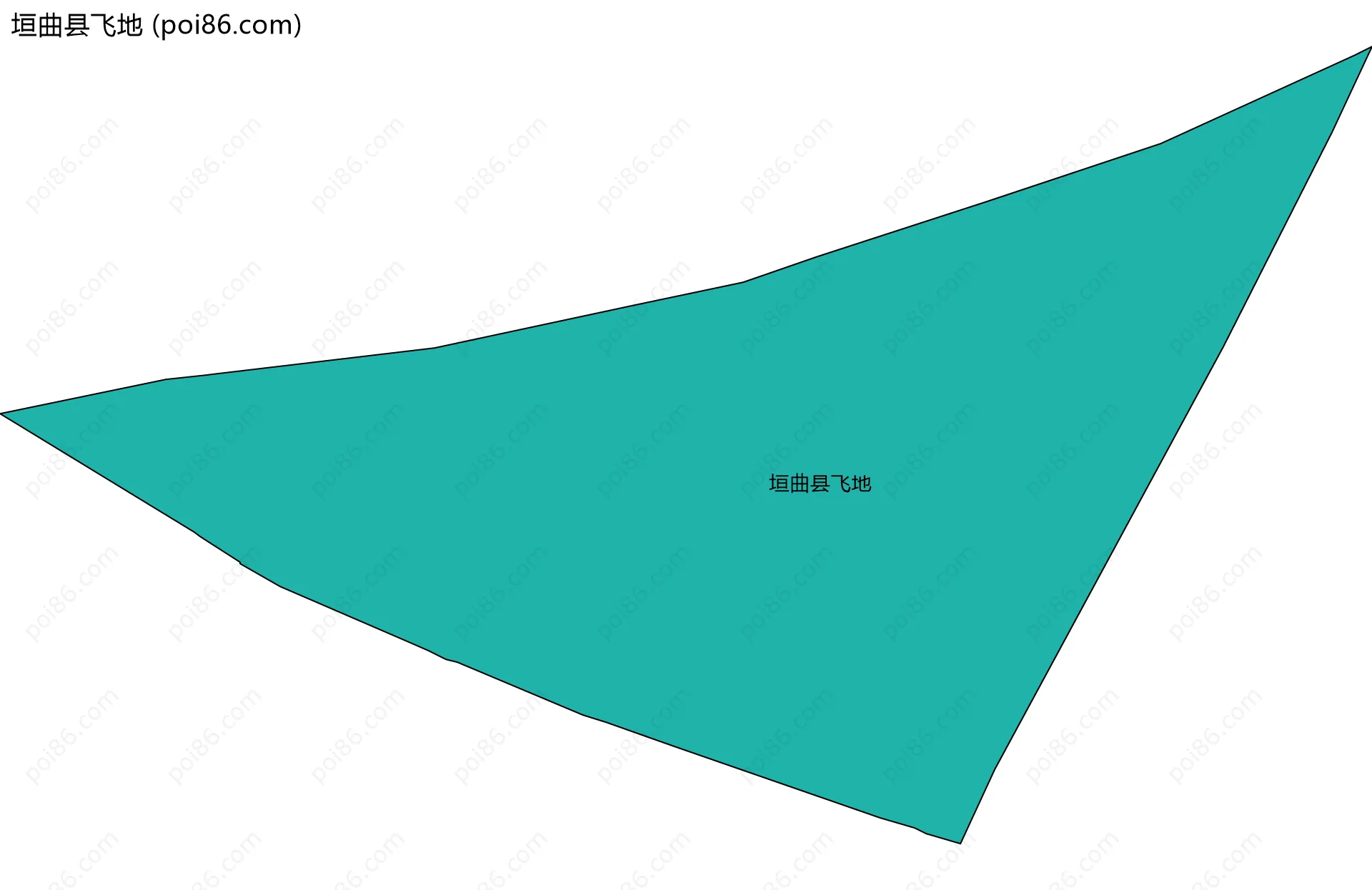 垣曲县飞地边界地图