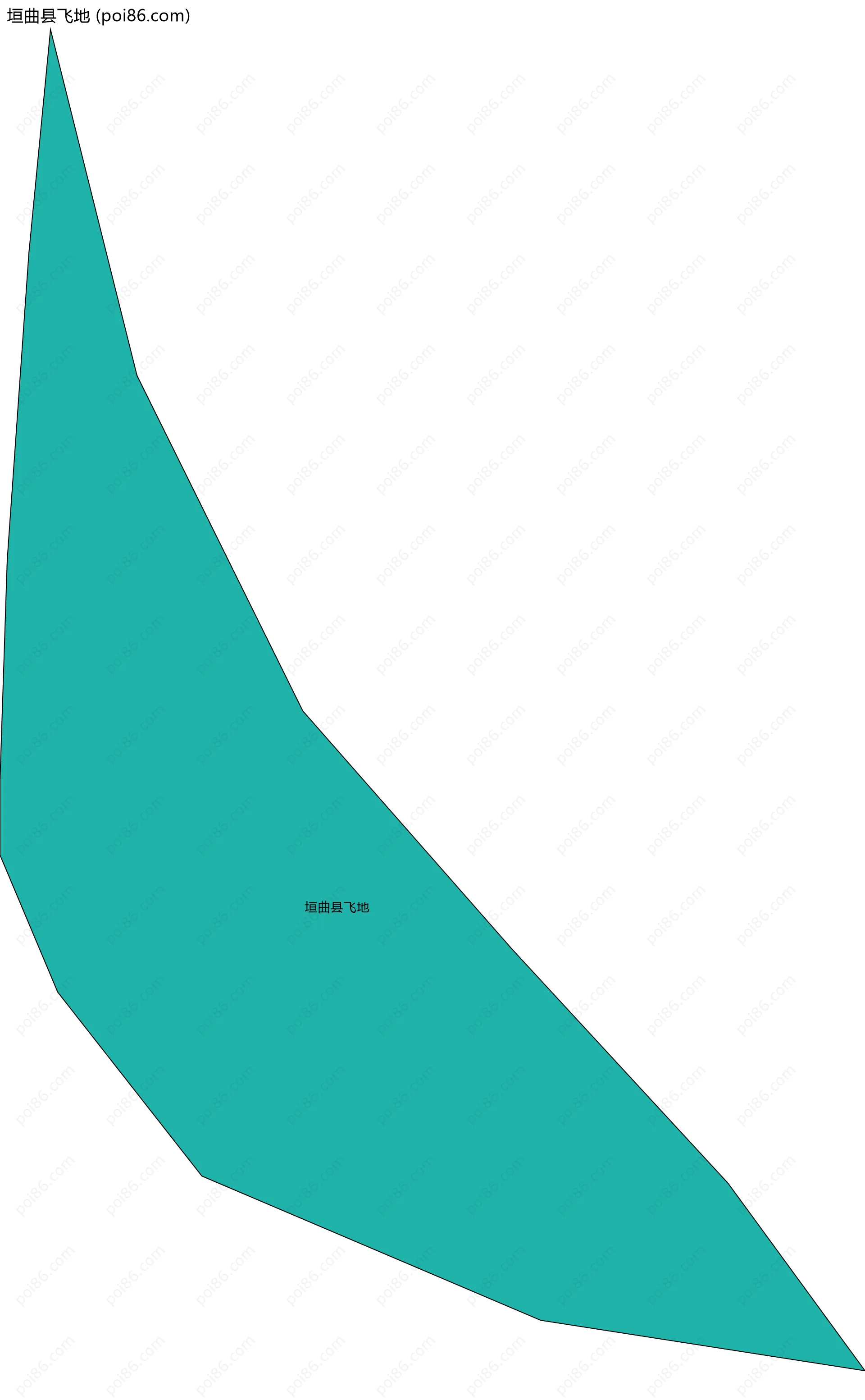 垣曲县飞地边界地图