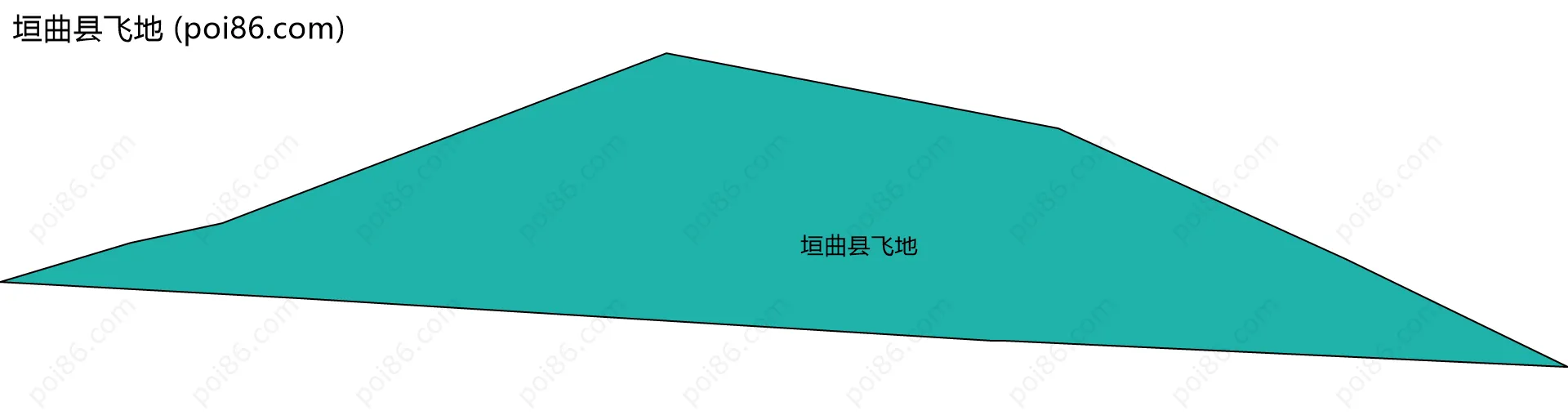 垣曲县飞地边界地图