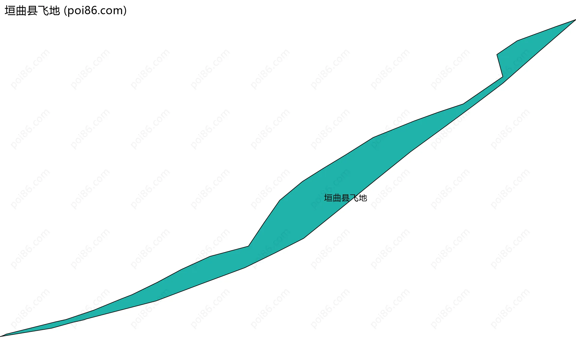 垣曲县飞地边界地图