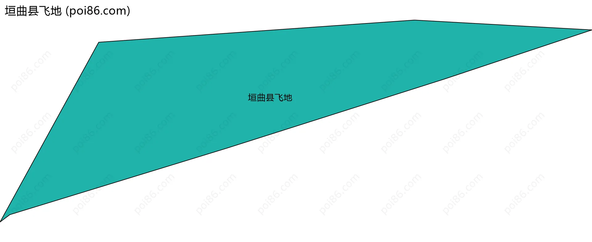 垣曲县飞地边界地图