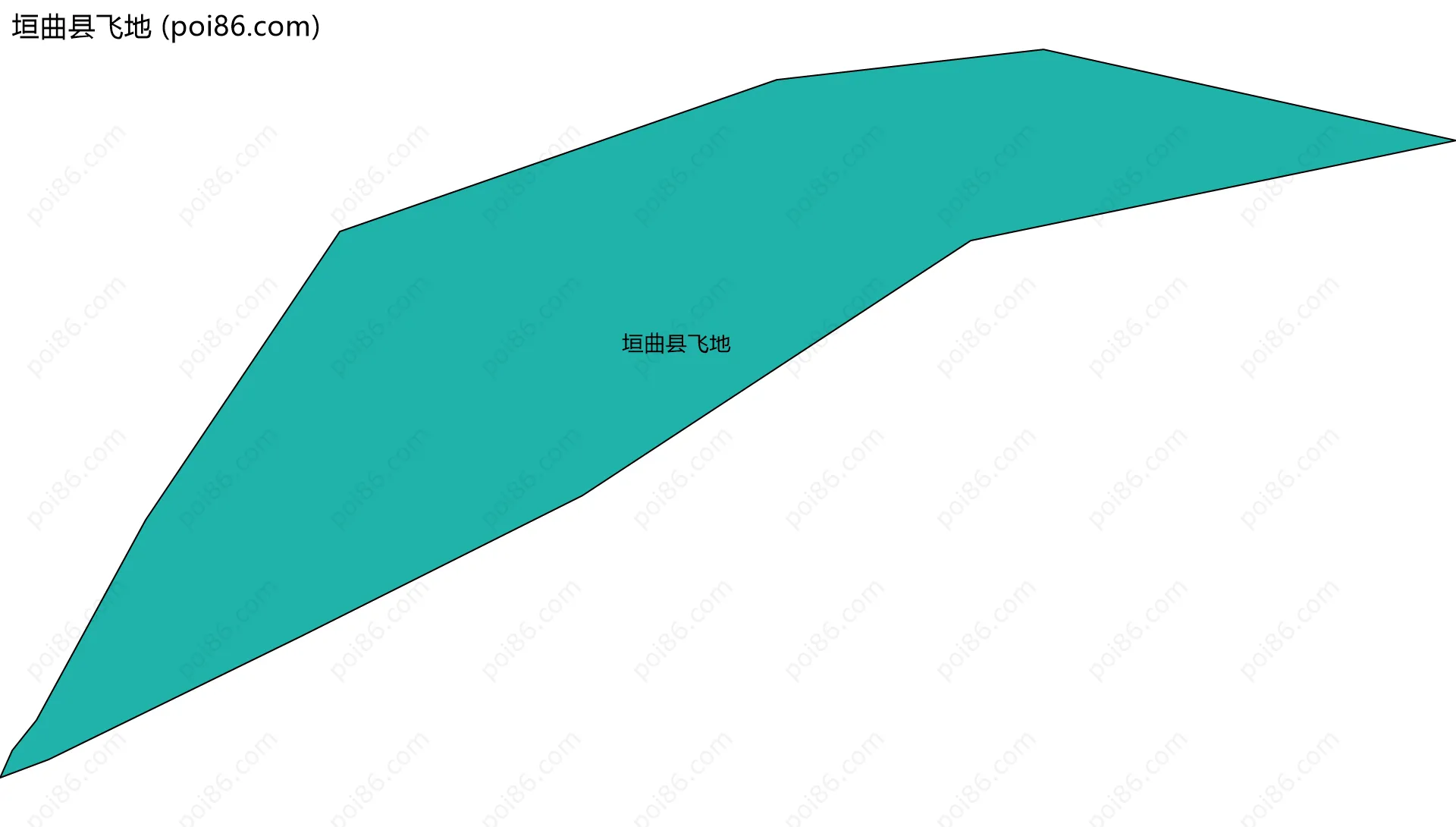 垣曲县飞地边界地图