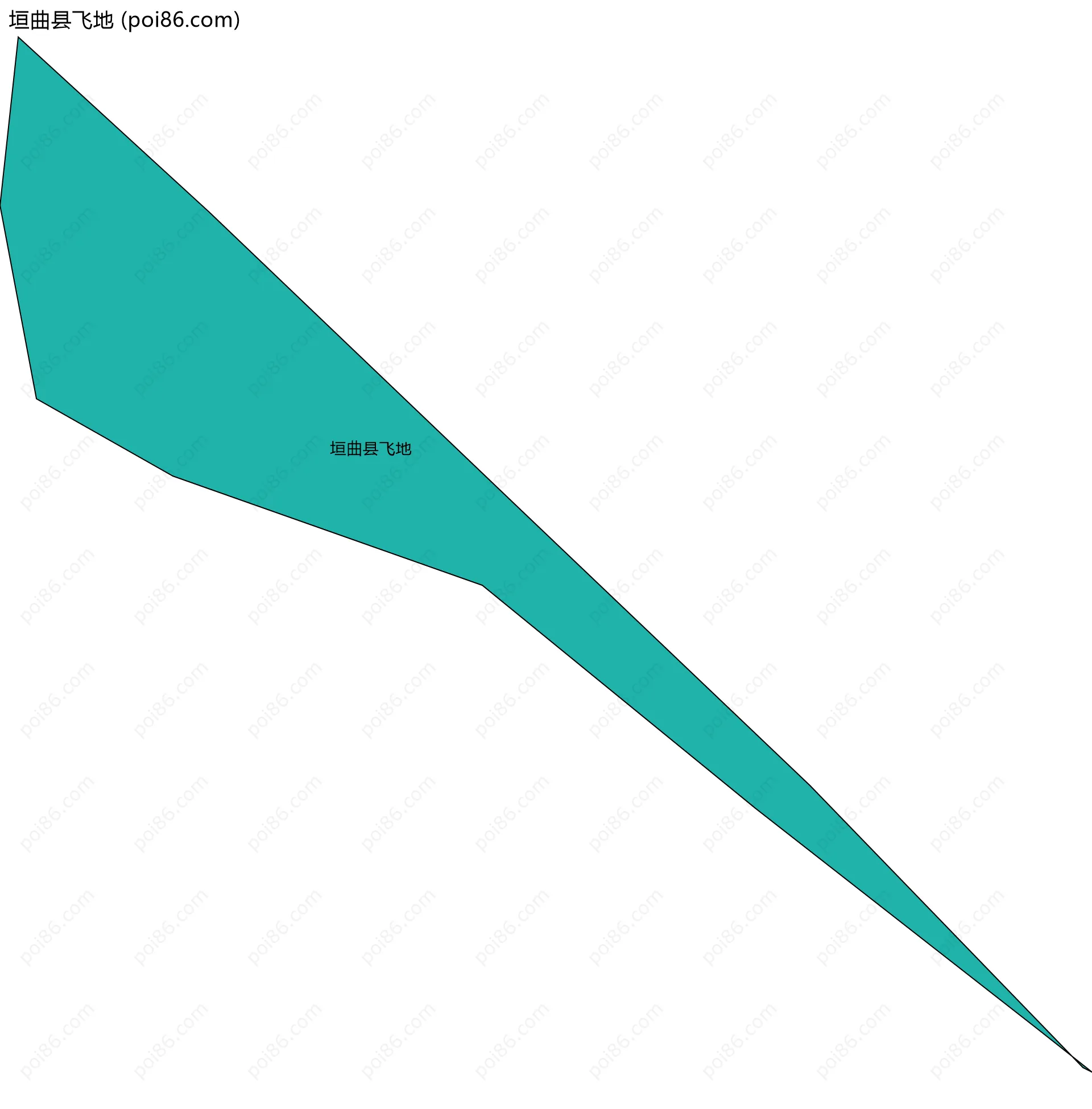 垣曲县飞地边界地图