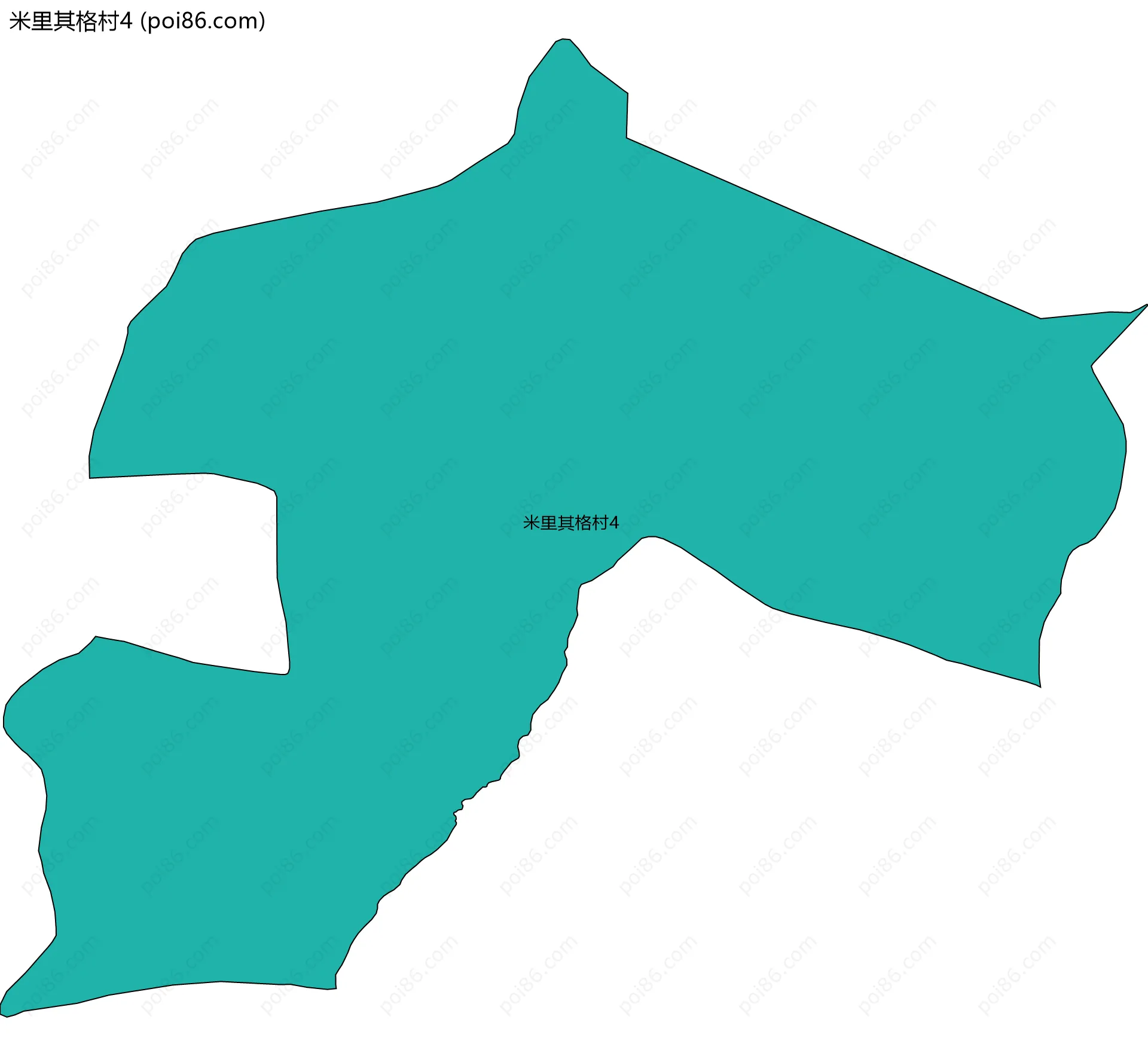 米里其格村4边界地图