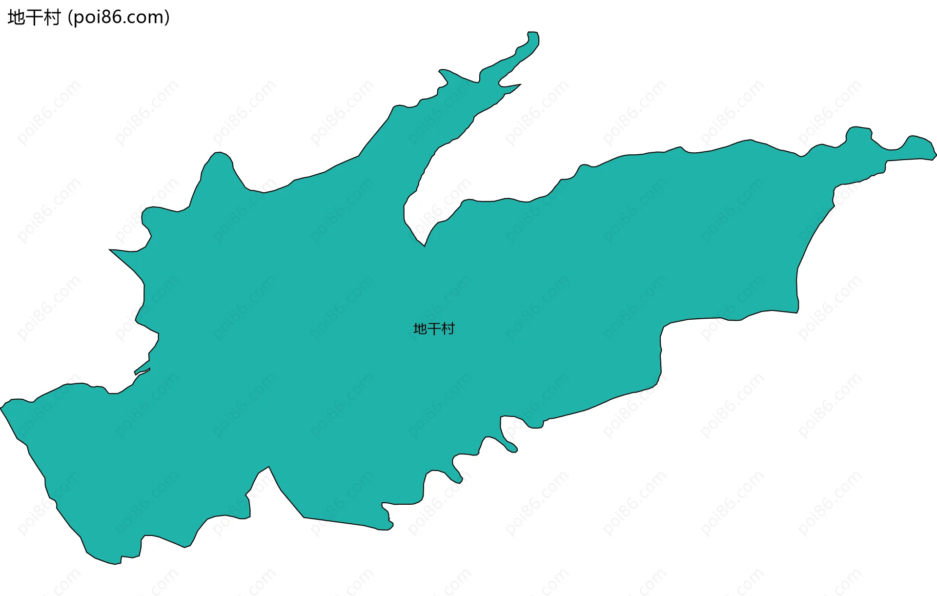 地干村边界地图