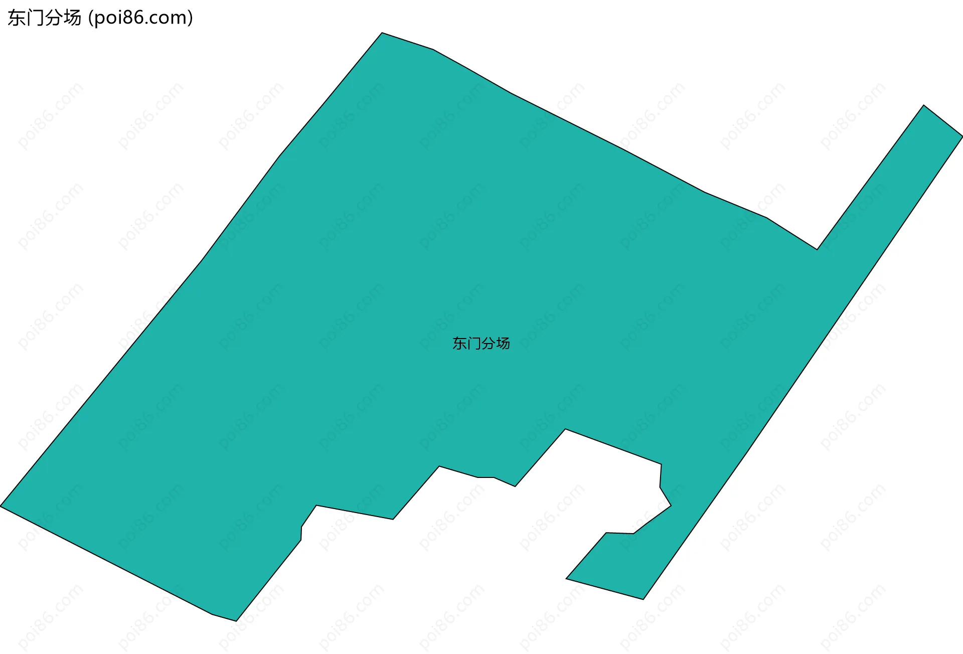 东门分场边界地图