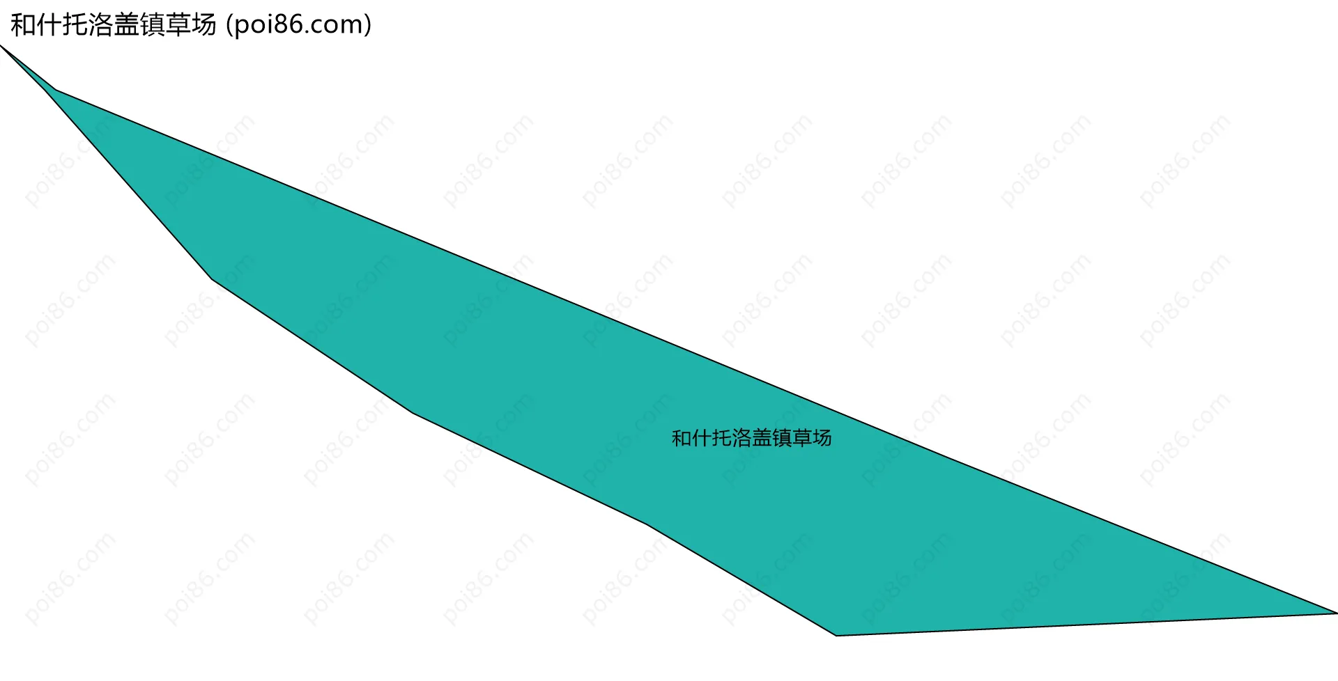 和什托洛盖镇草场边界地图