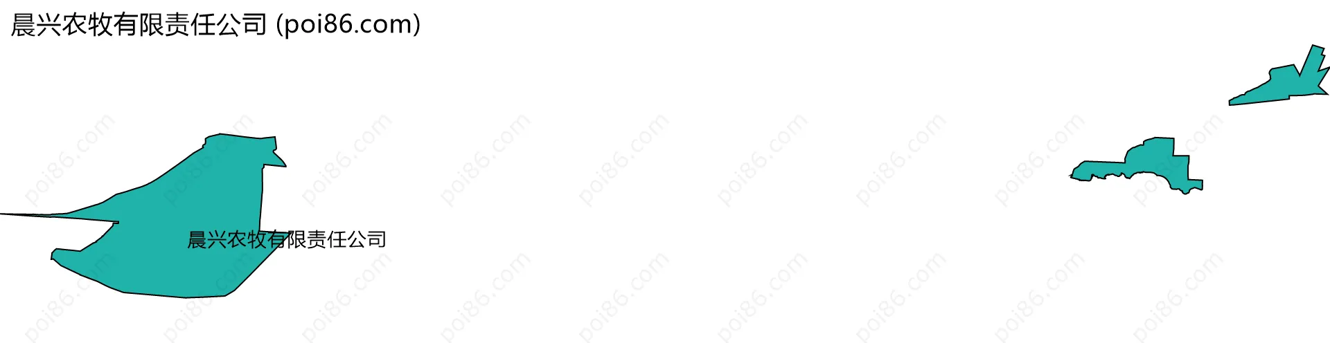 晨兴农牧有限责任公司边界地图