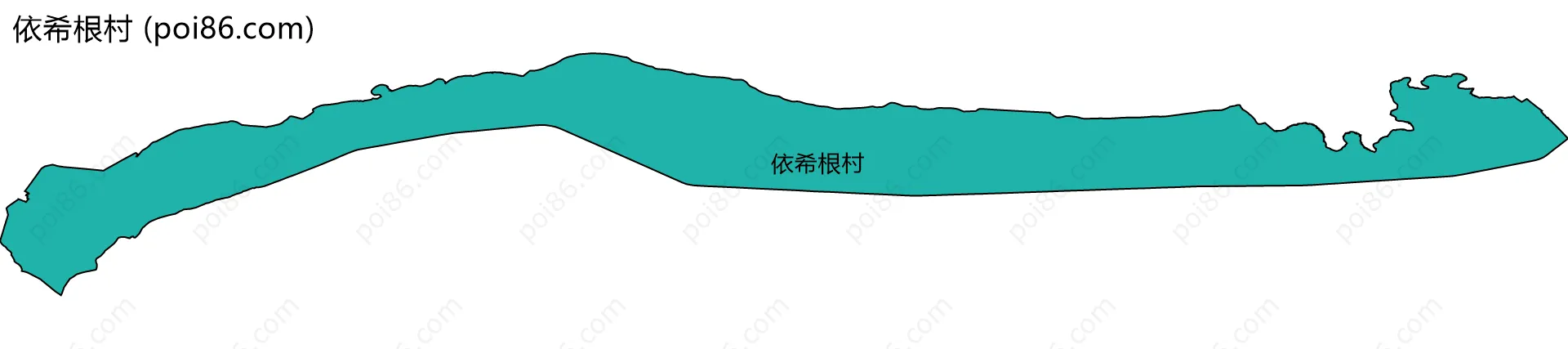 依希根村边界地图