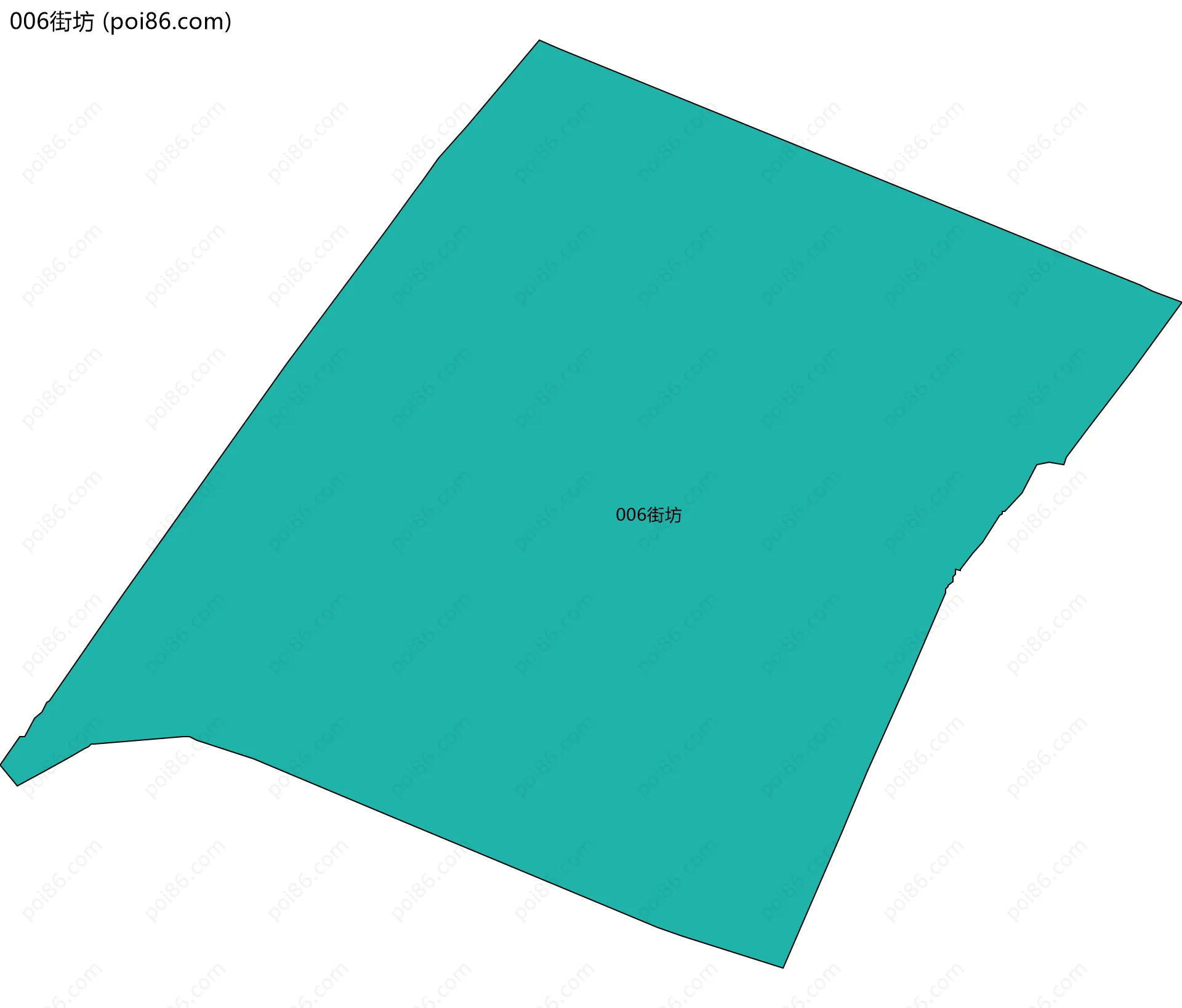 006街坊边界地图