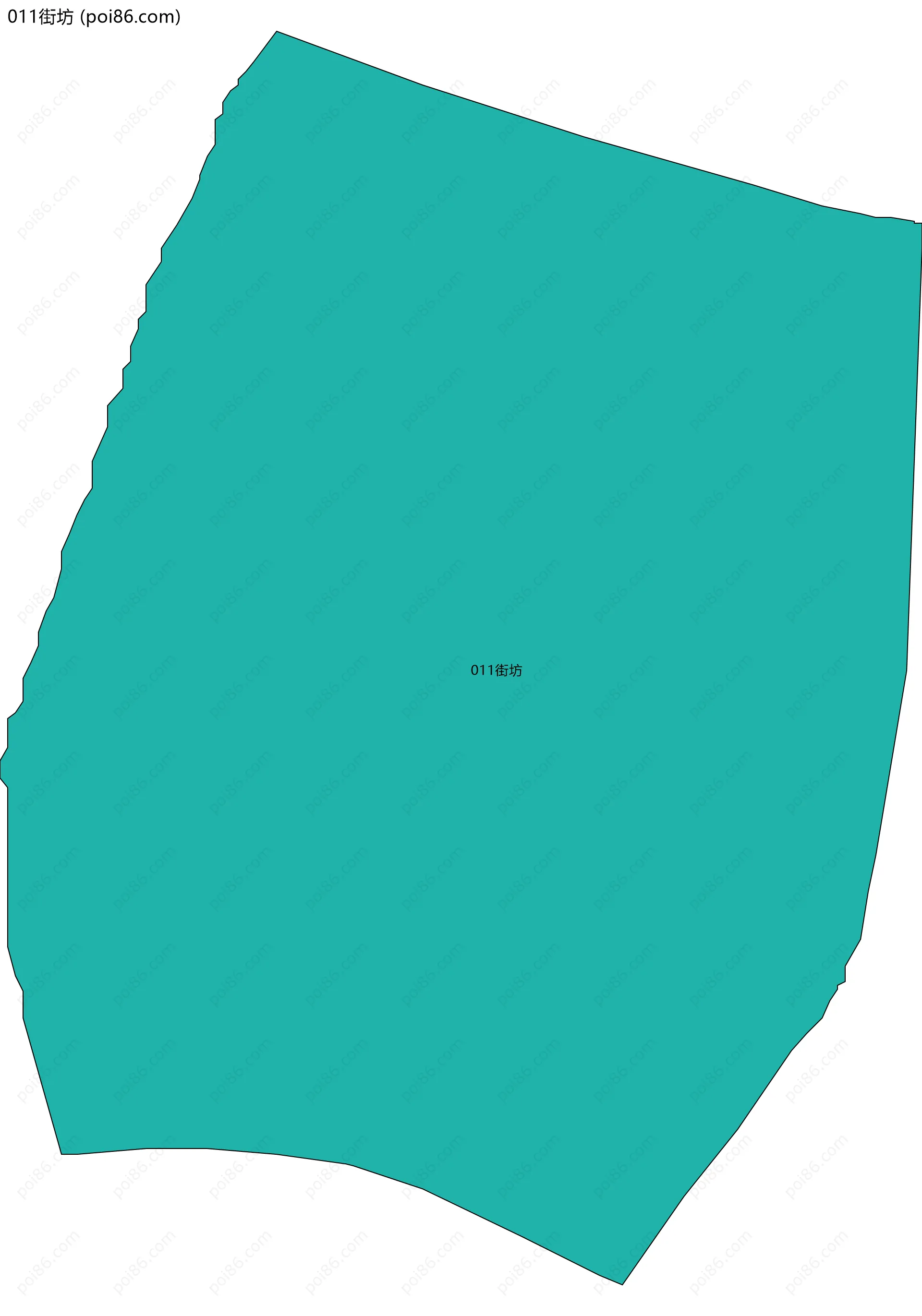 011街坊边界地图
