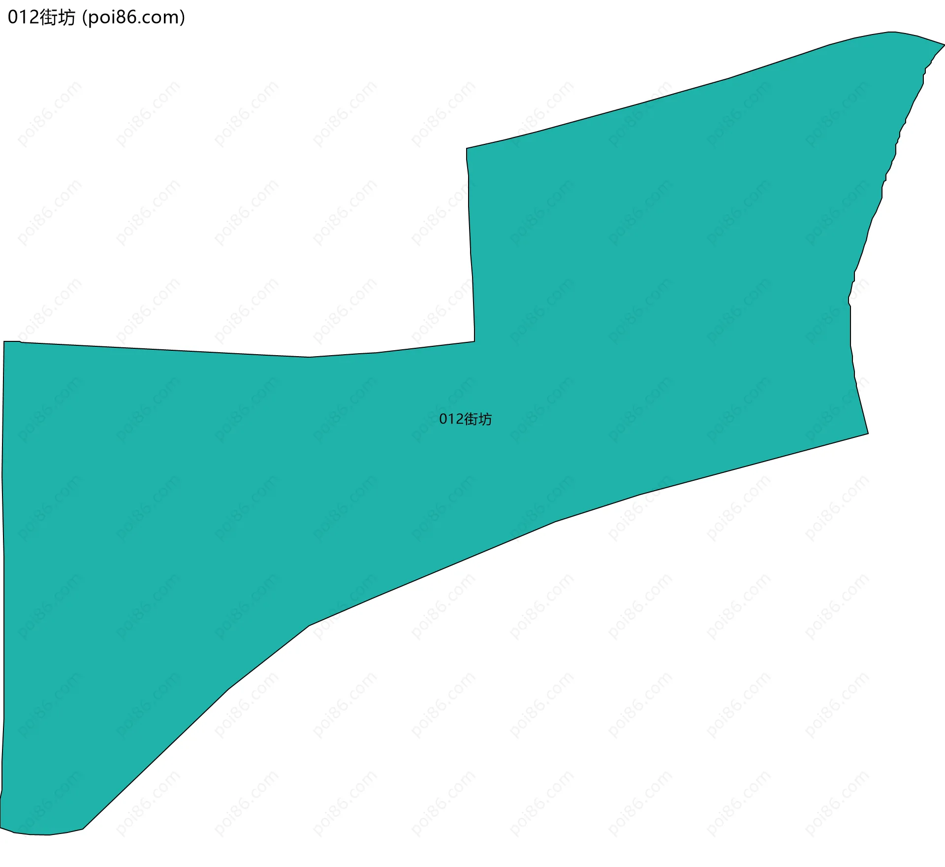 012街坊边界地图