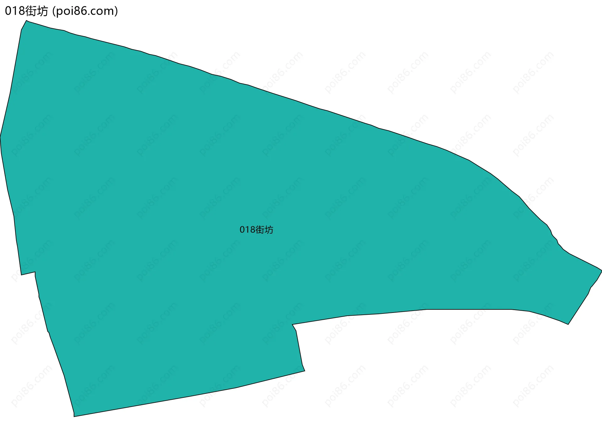 018街坊边界地图