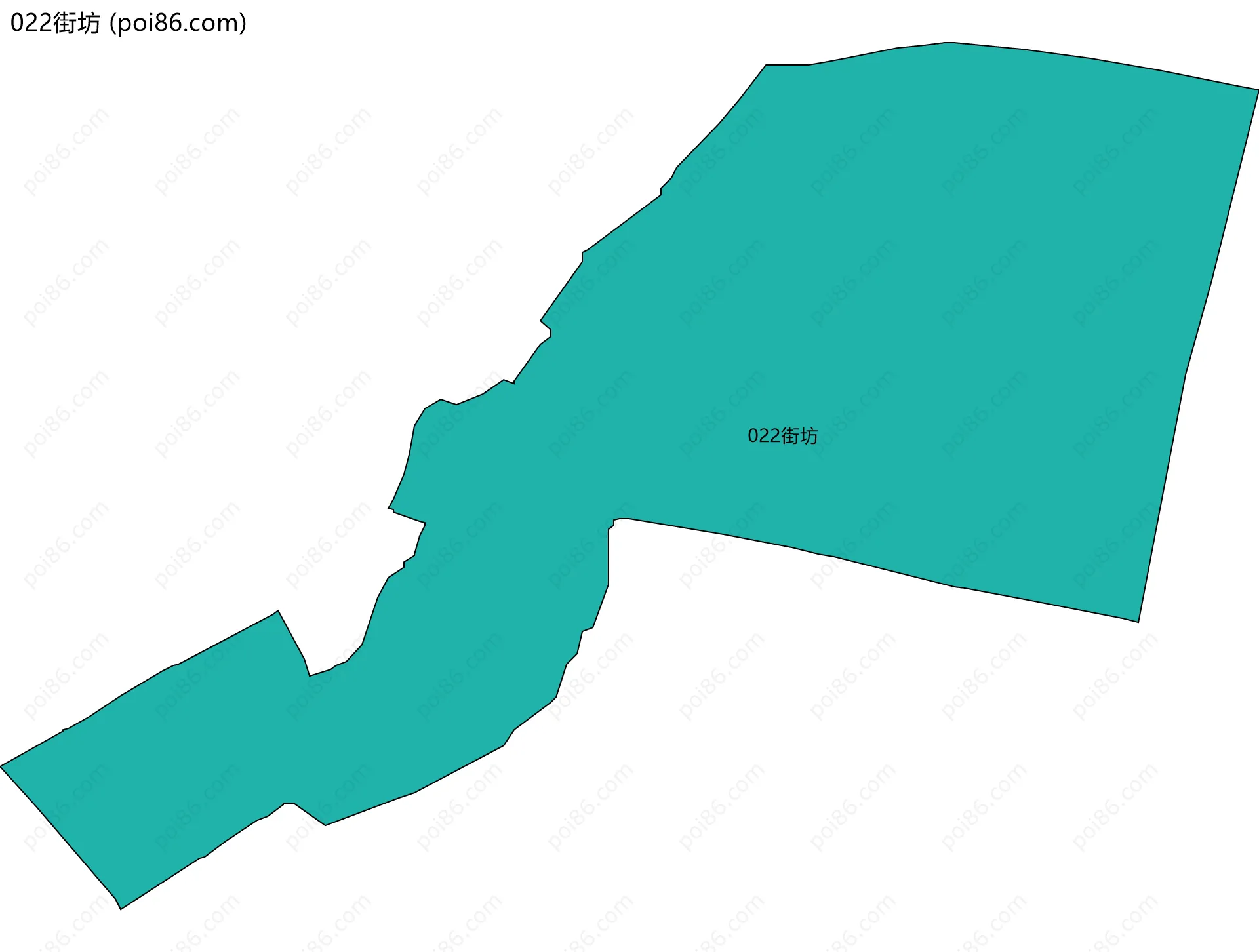 022街坊边界地图