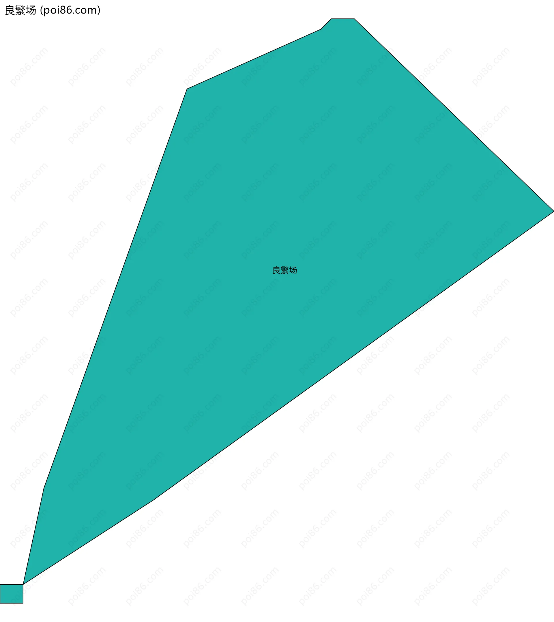 良繁场边界地图